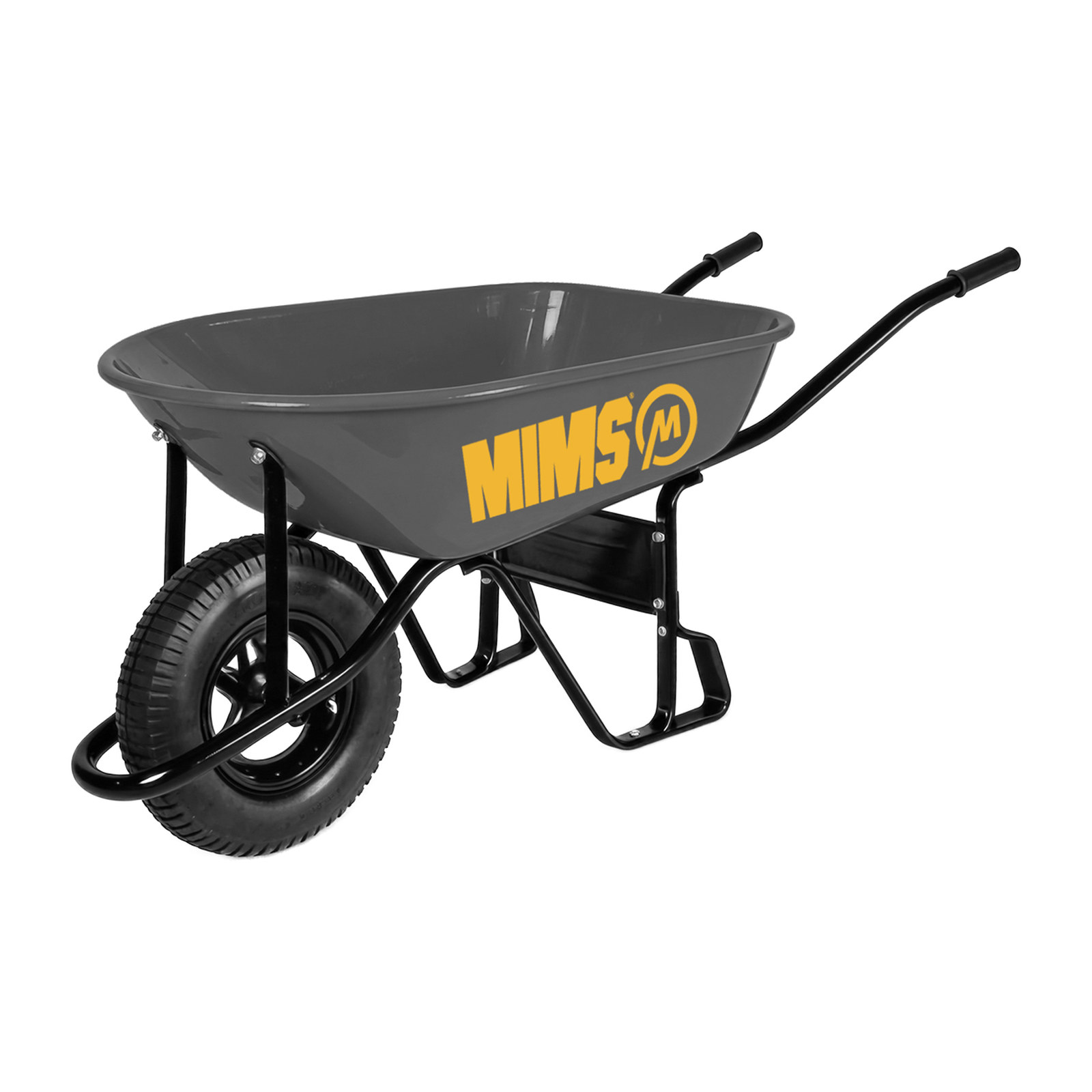CARRETILLA LLANTA DE PU ANTIPONCHADURA 5.5 ft3 BASTIDOR TUBULAR