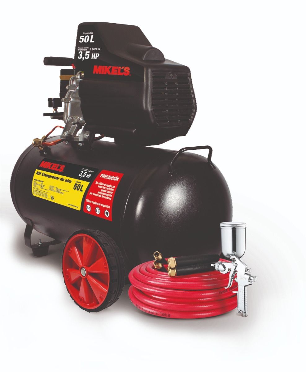 MIKELS CA-3.5HP Compresor de aire 3.5 HP (50 lts)