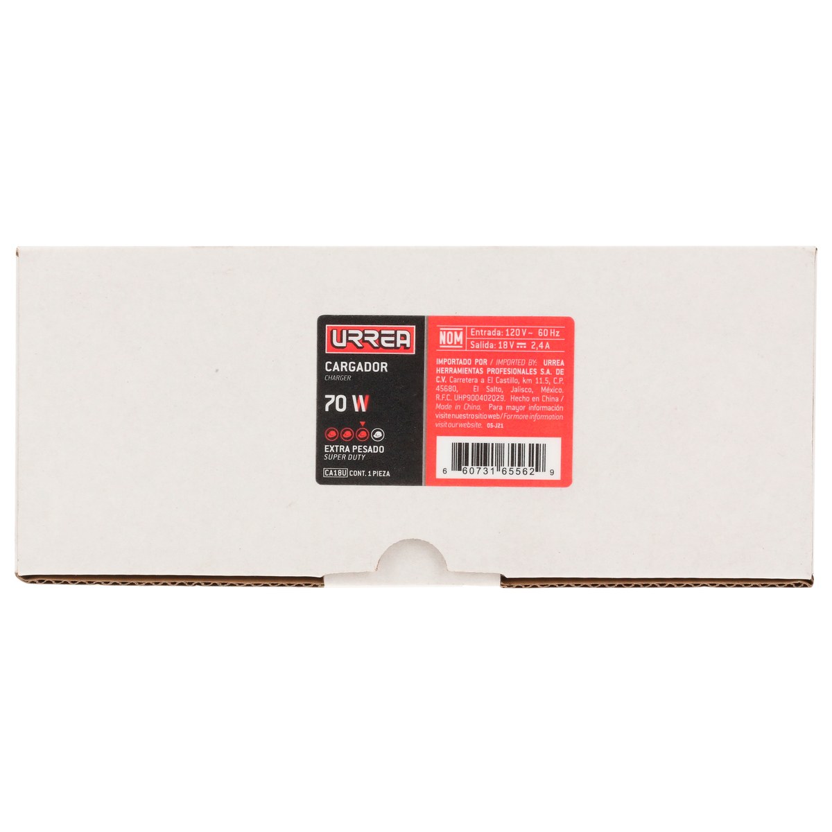 Cargador de baterías universal 18 V, 4.0 Ah Urrea - Imagen 4