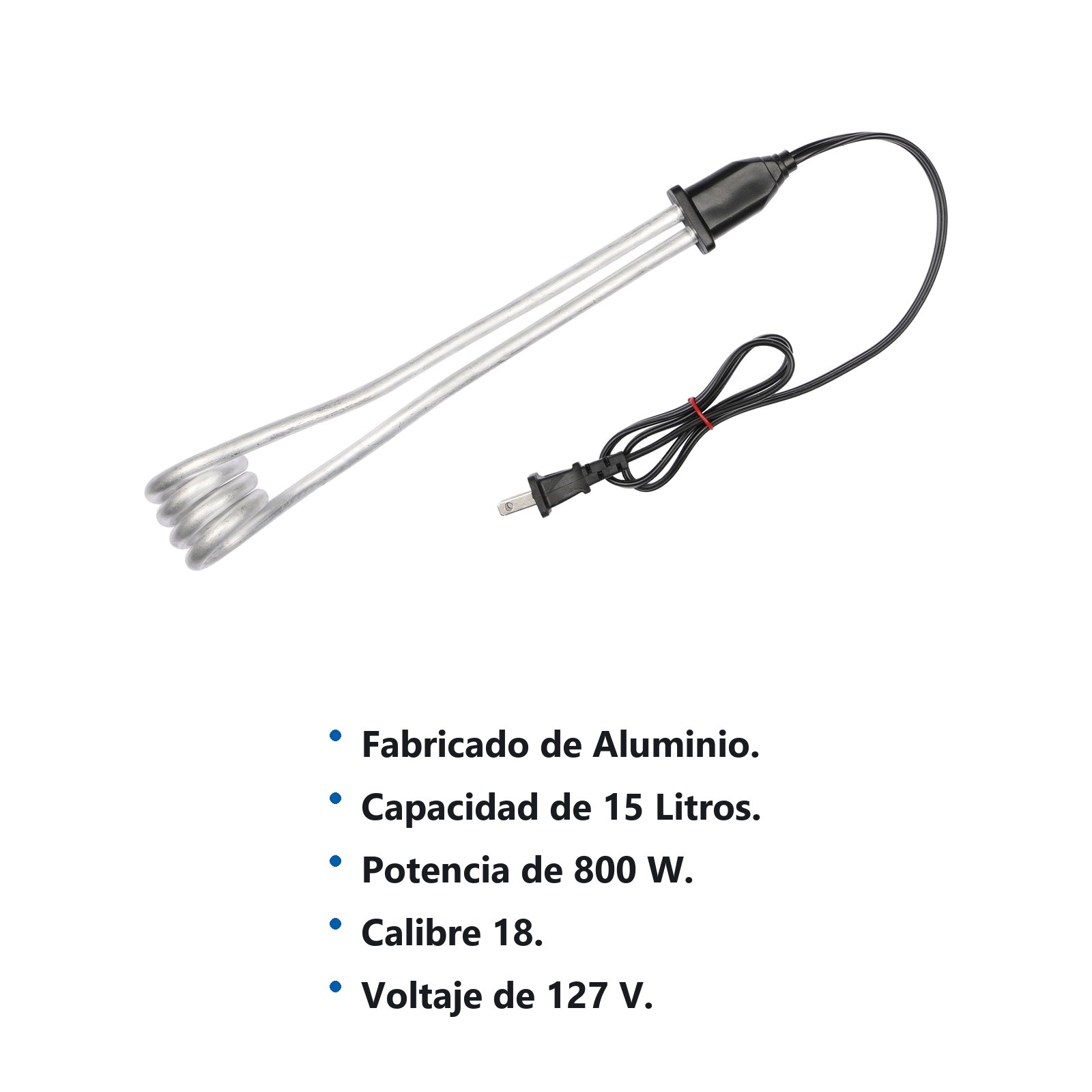 Calentador de agua 15 Lt, 750 W Foy - Imagen 2