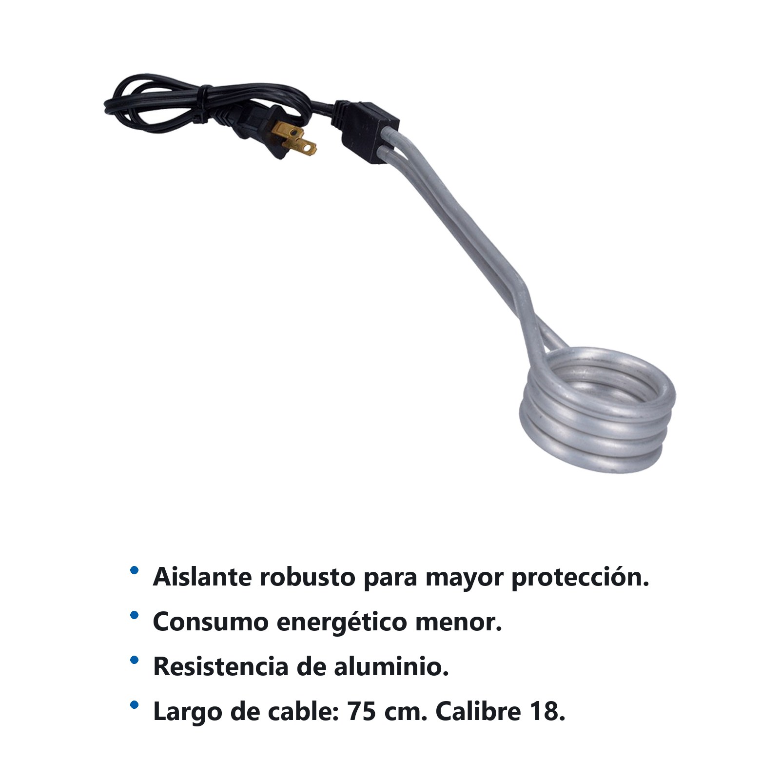 Calentador de agua 18 Lt, 900 W Foy - Imagen 2
