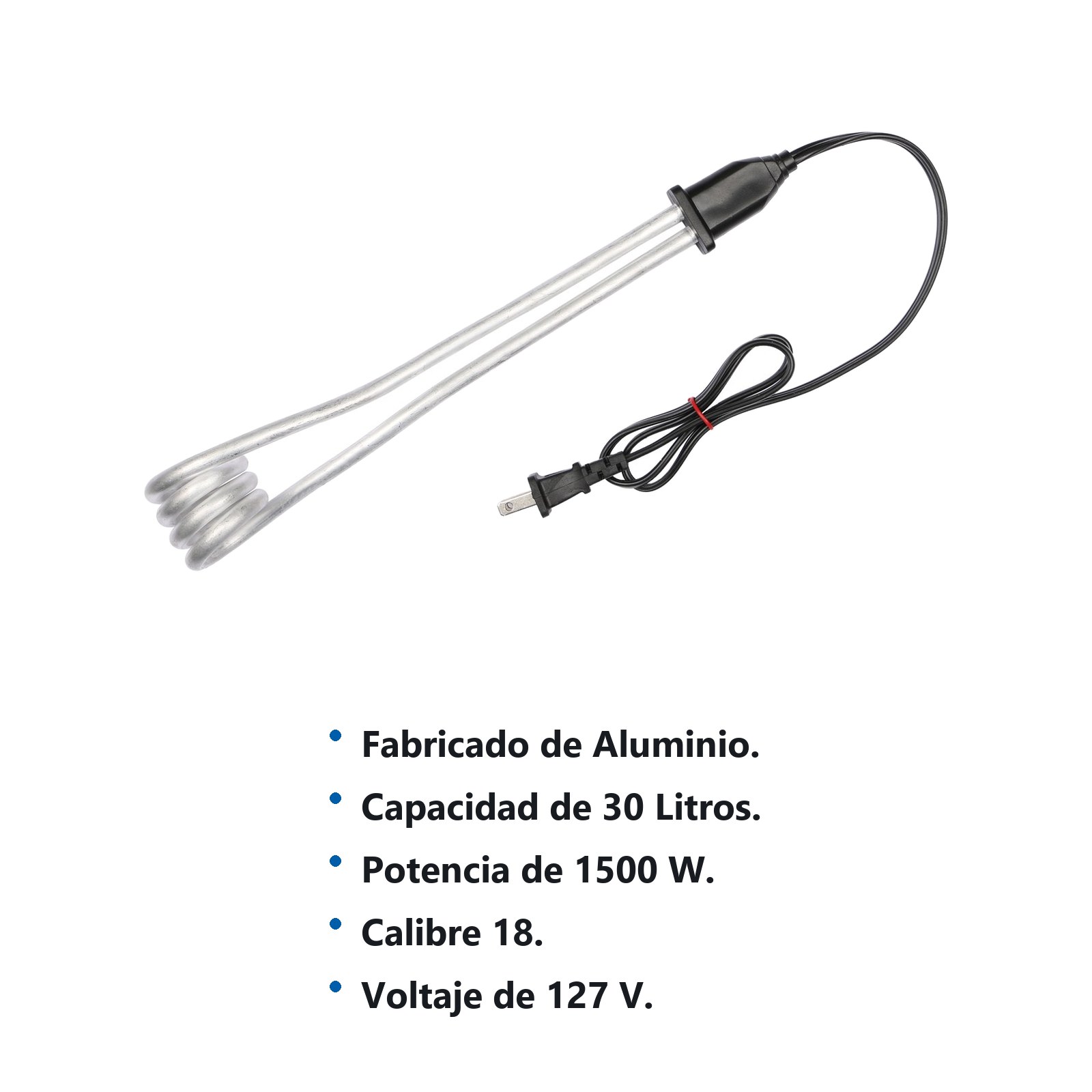 Calentador de agua 30 Lt, 1500 W Foy - Imagen 2