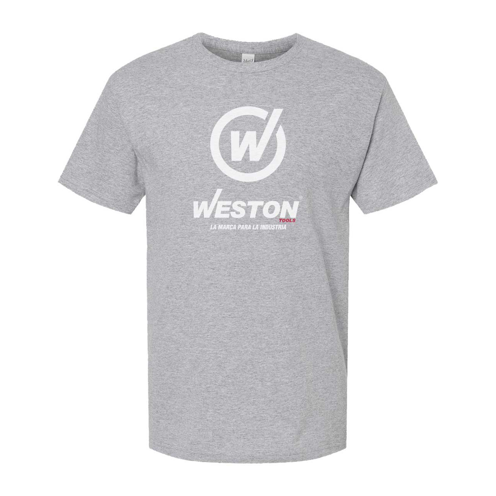 Playera Cuello Redondo Color Jaspe Talla G Weston