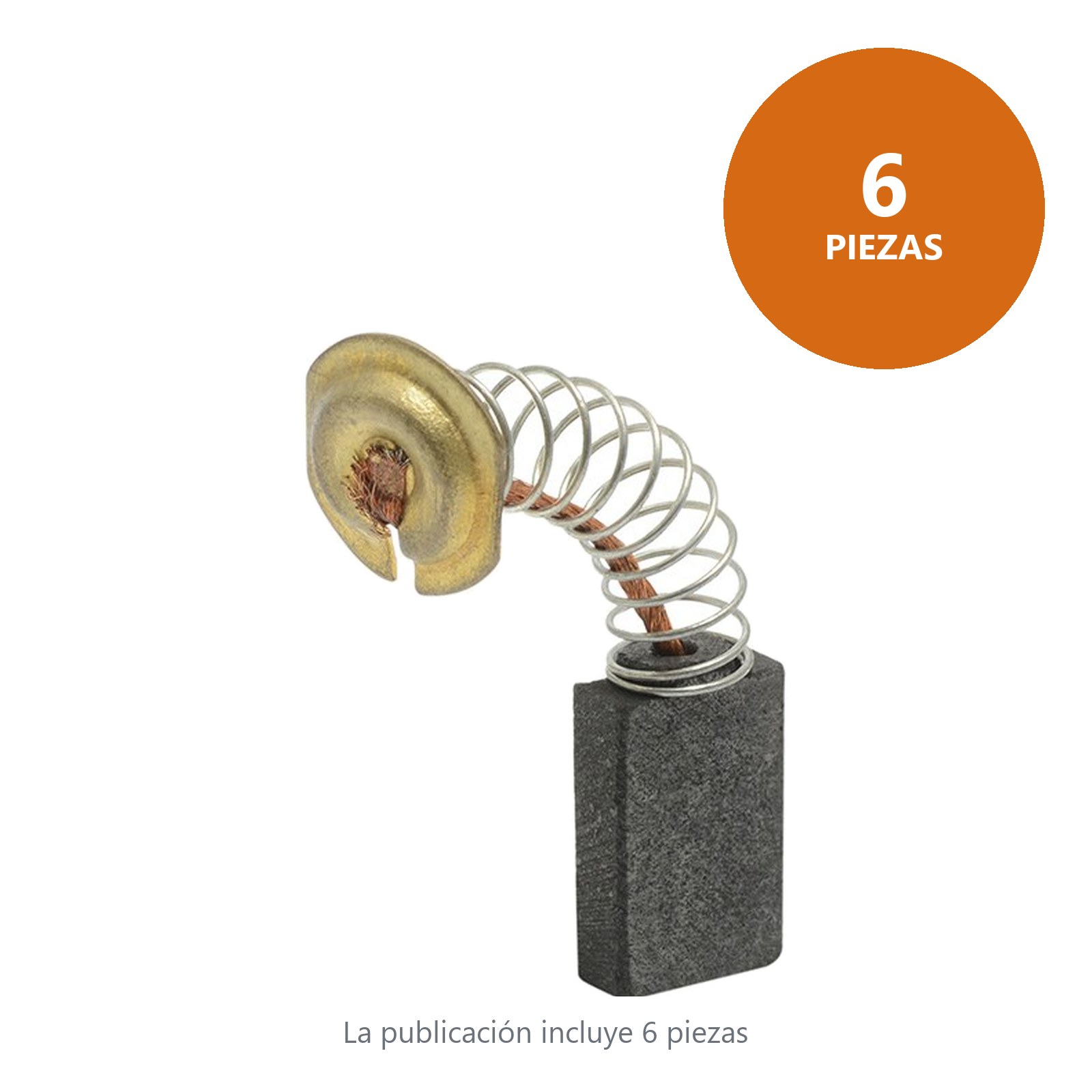 Juego de carbones para EA804 Urrea - Imagen 2