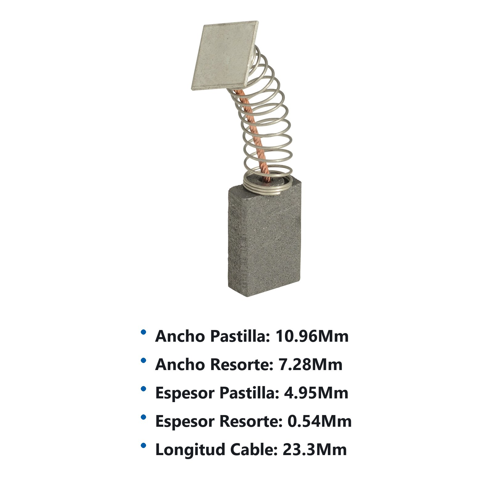 Juego de carbones para LB724A, LP607A, CC604A Surtek - Imagen 3