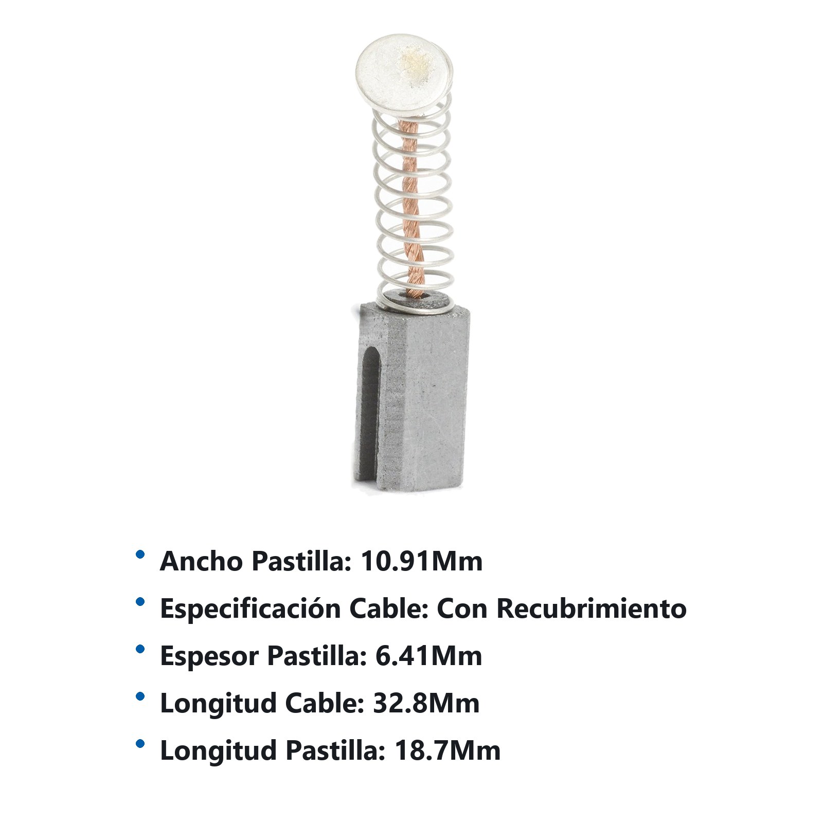 Juego de carbones para RM1030 Urrea - Imagen 3