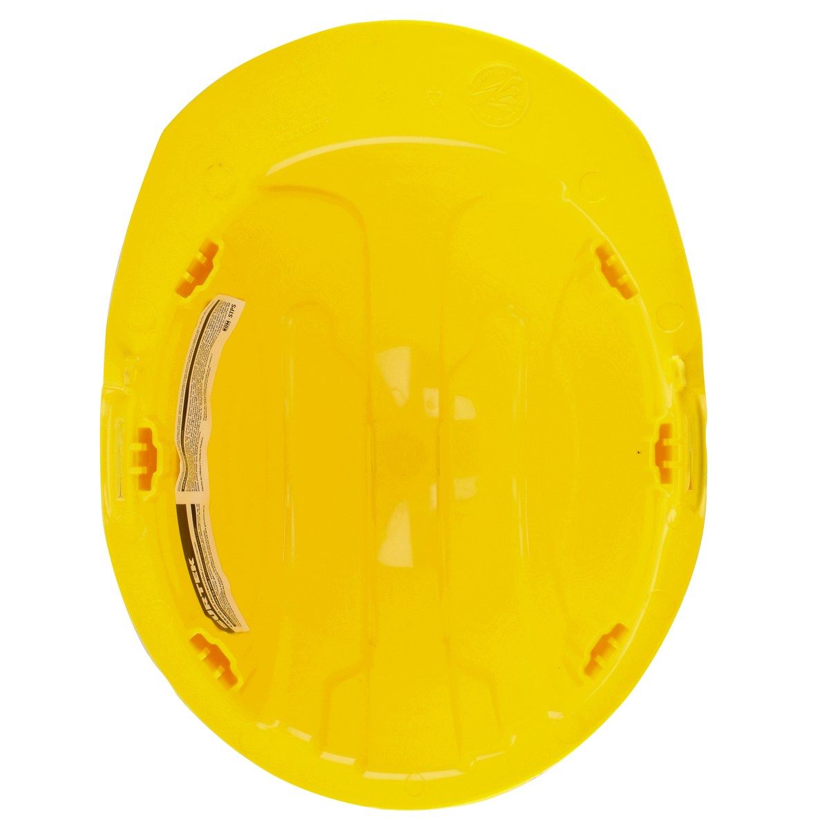 Casco de seguridad con ajuste de intervalos de 4 puntos, color amarillo Surtek - Imagen 2