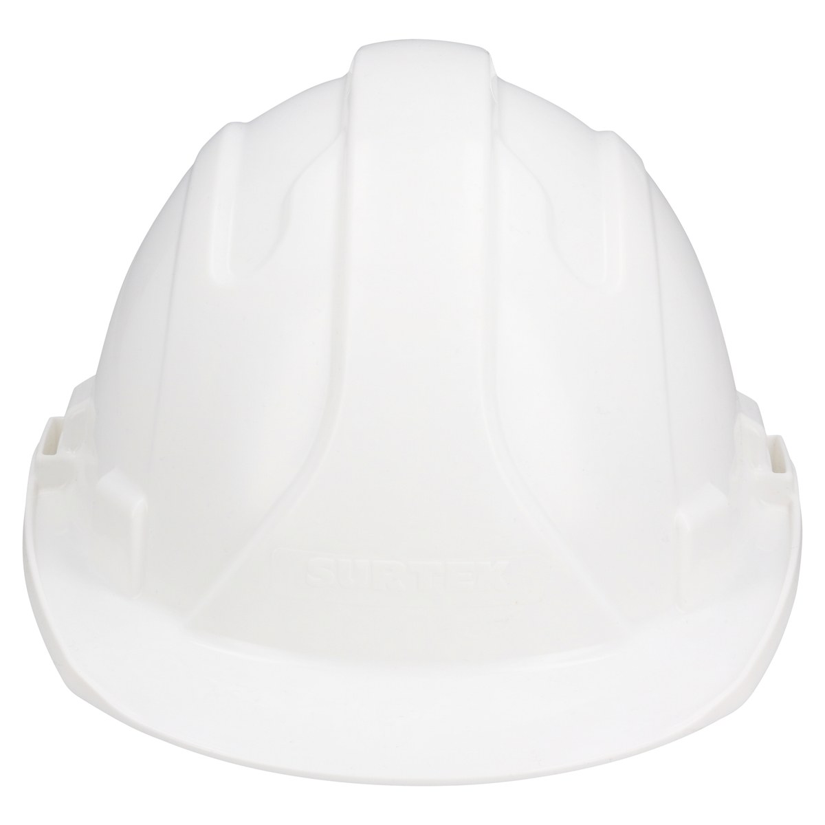 Casco de seguridad con ajuste de intervalos de 4 puntos, color blanco Surtek