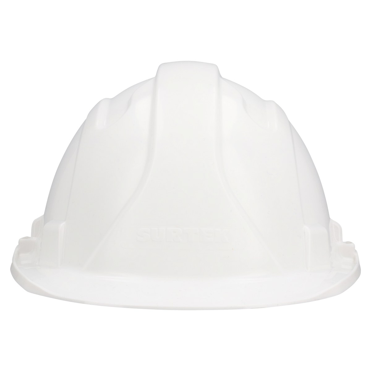 Casco de seguridad con ajuste de intervalos de 4 puntos, color blanco Surtek - Imagen 4