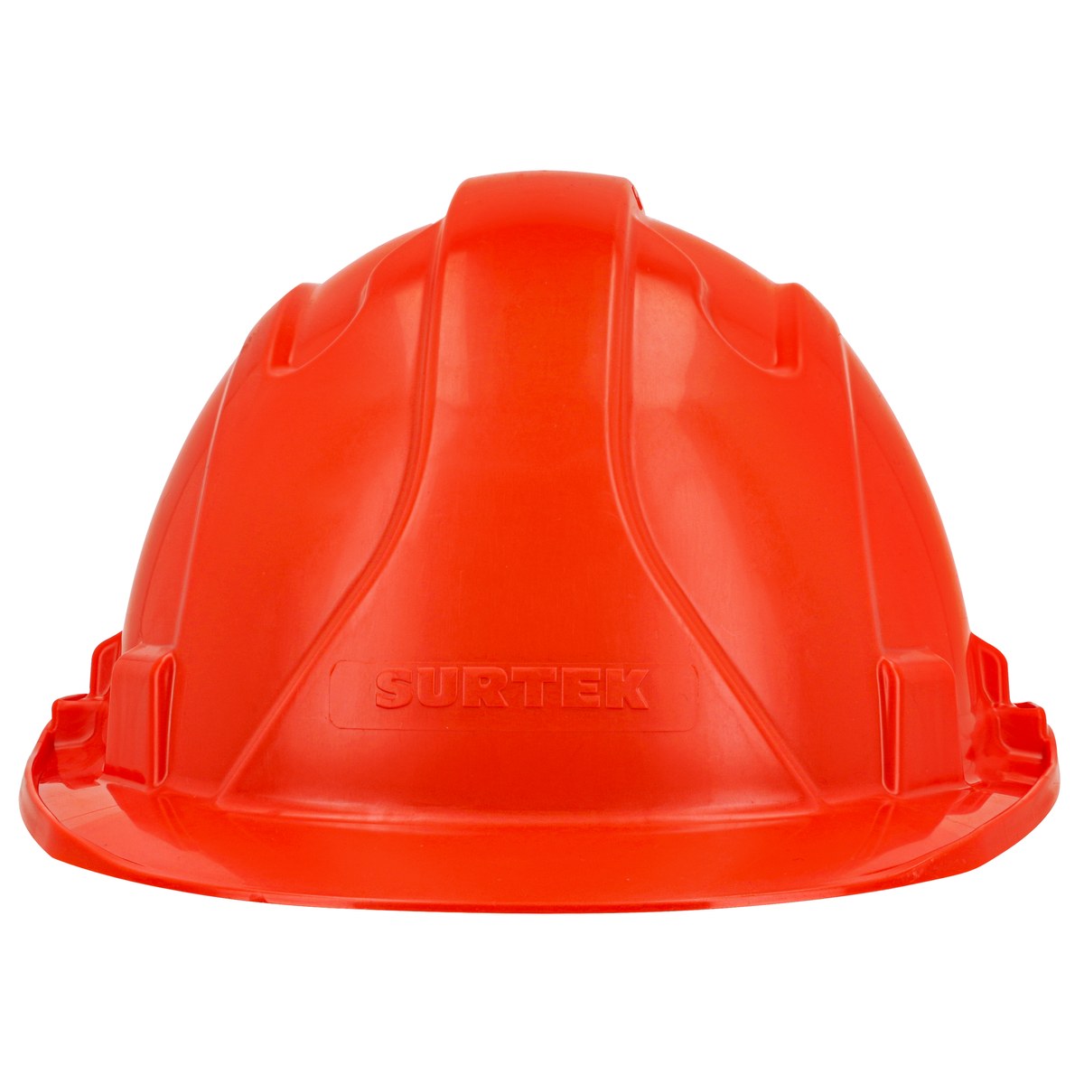 Casco de seguridad con ajuste de intervalos de 4 puntos, color naranja Surtek - Imagen 4