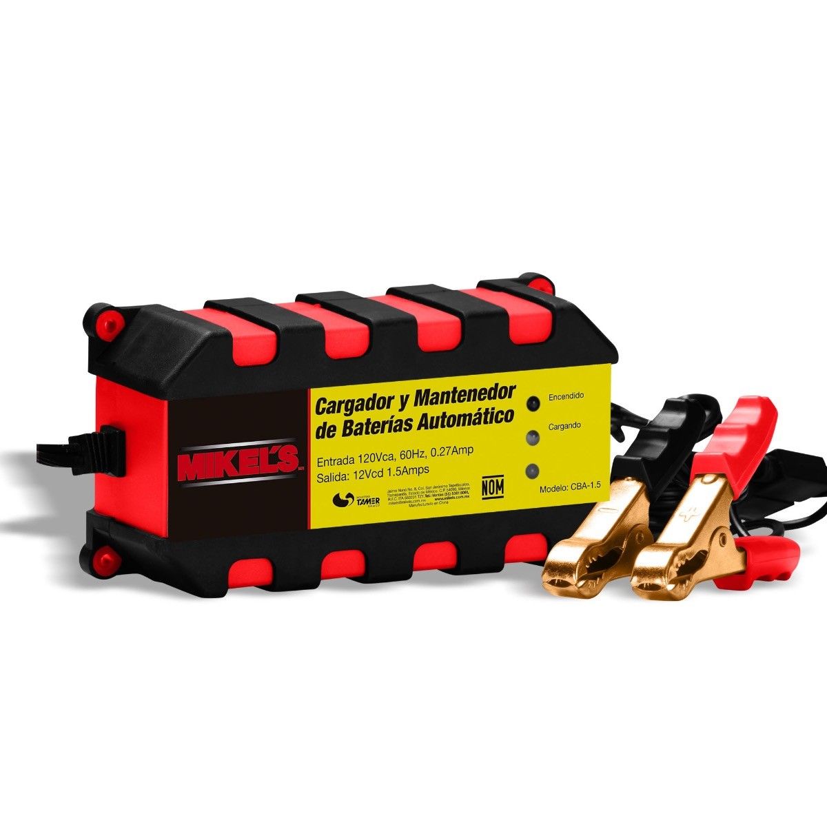 MIKELS CBA-1.5 Cargador baterías automático (2 amp)