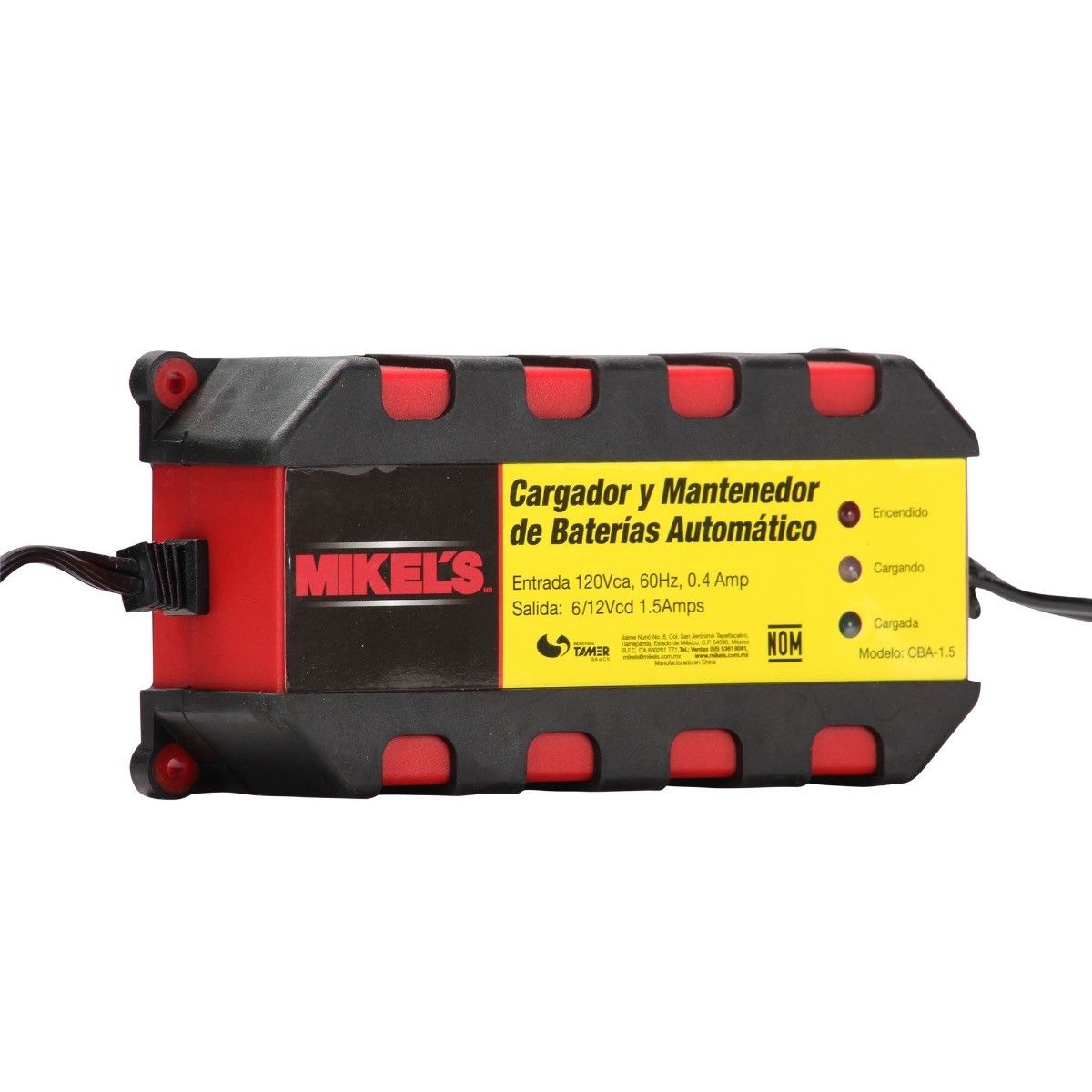 MIKELS CBA-1.5 Cargador baterías automático (2 amp) - Imagen 3