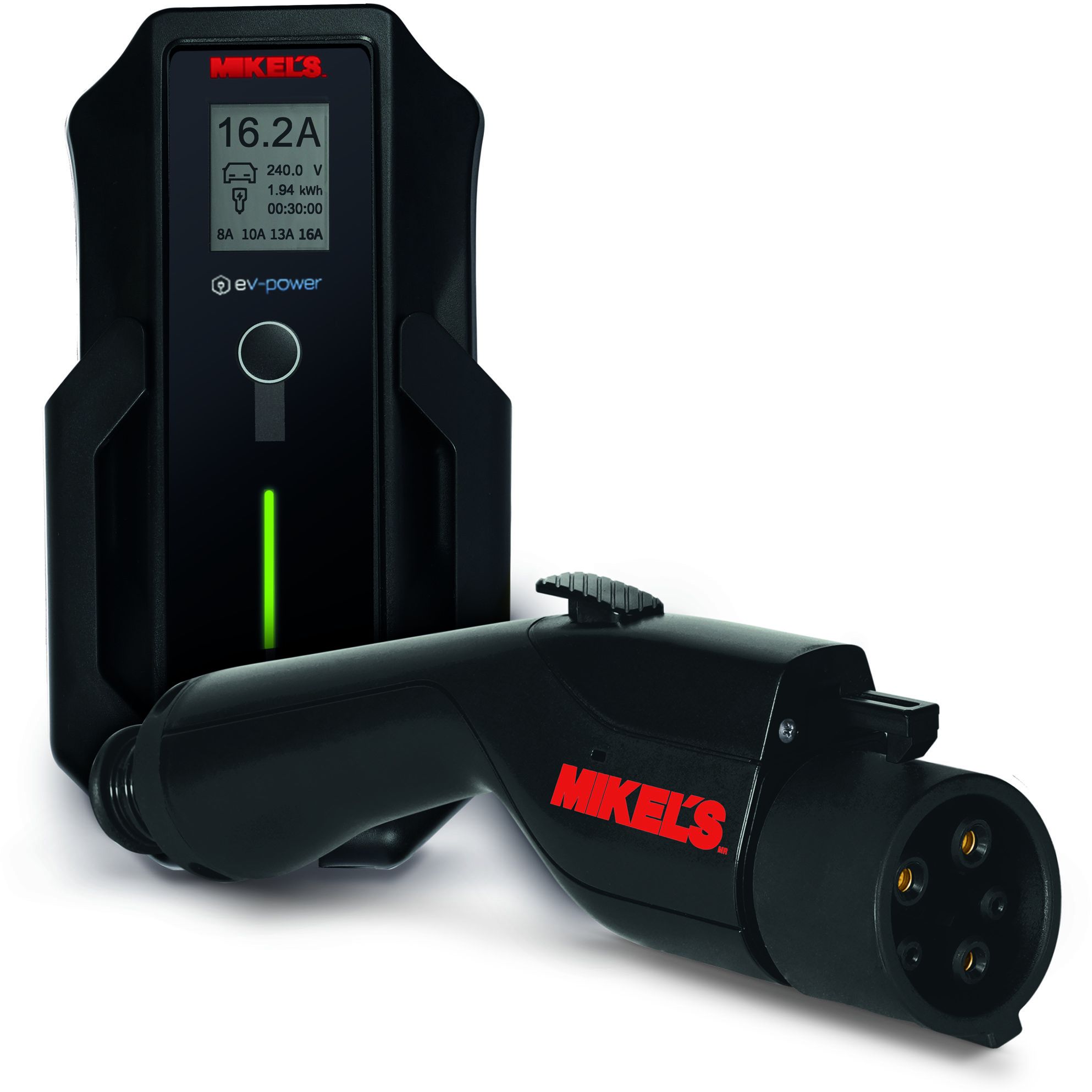 MIKELS CBE-1 Cargador para auto eléctrico EV, portátil (16 amp)