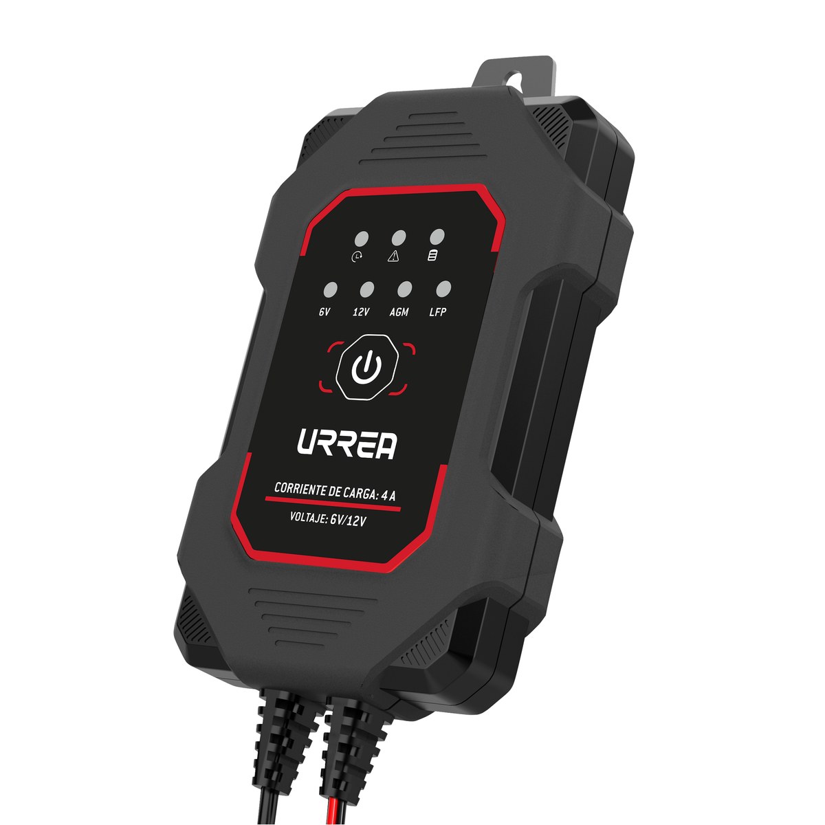 Cargador de bateria con estabilizador 4A, 6VDC, 12VDC Urrea - Imagen 2