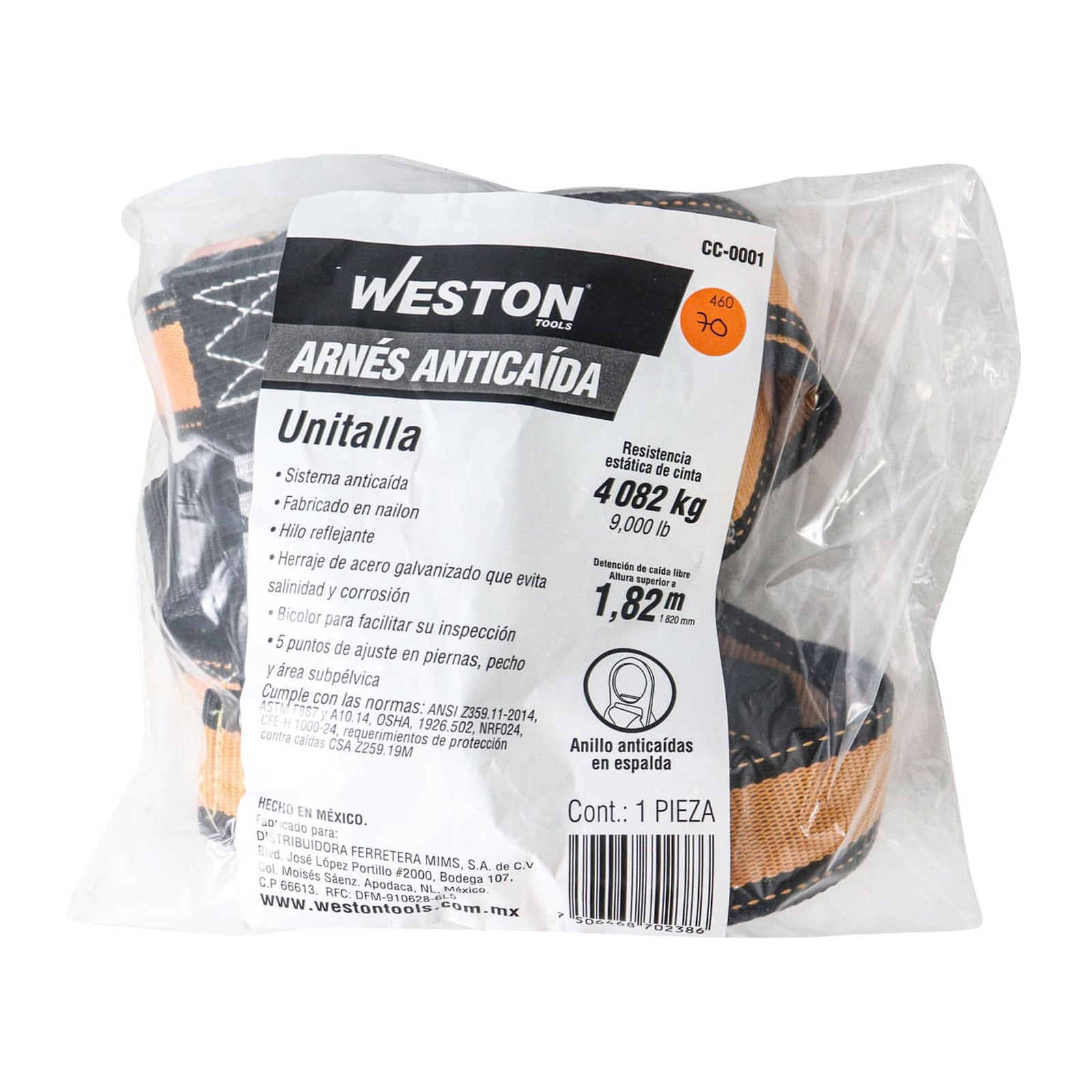 ARNES NYLON 1 ARG (ESPALDA) - Imagen 4