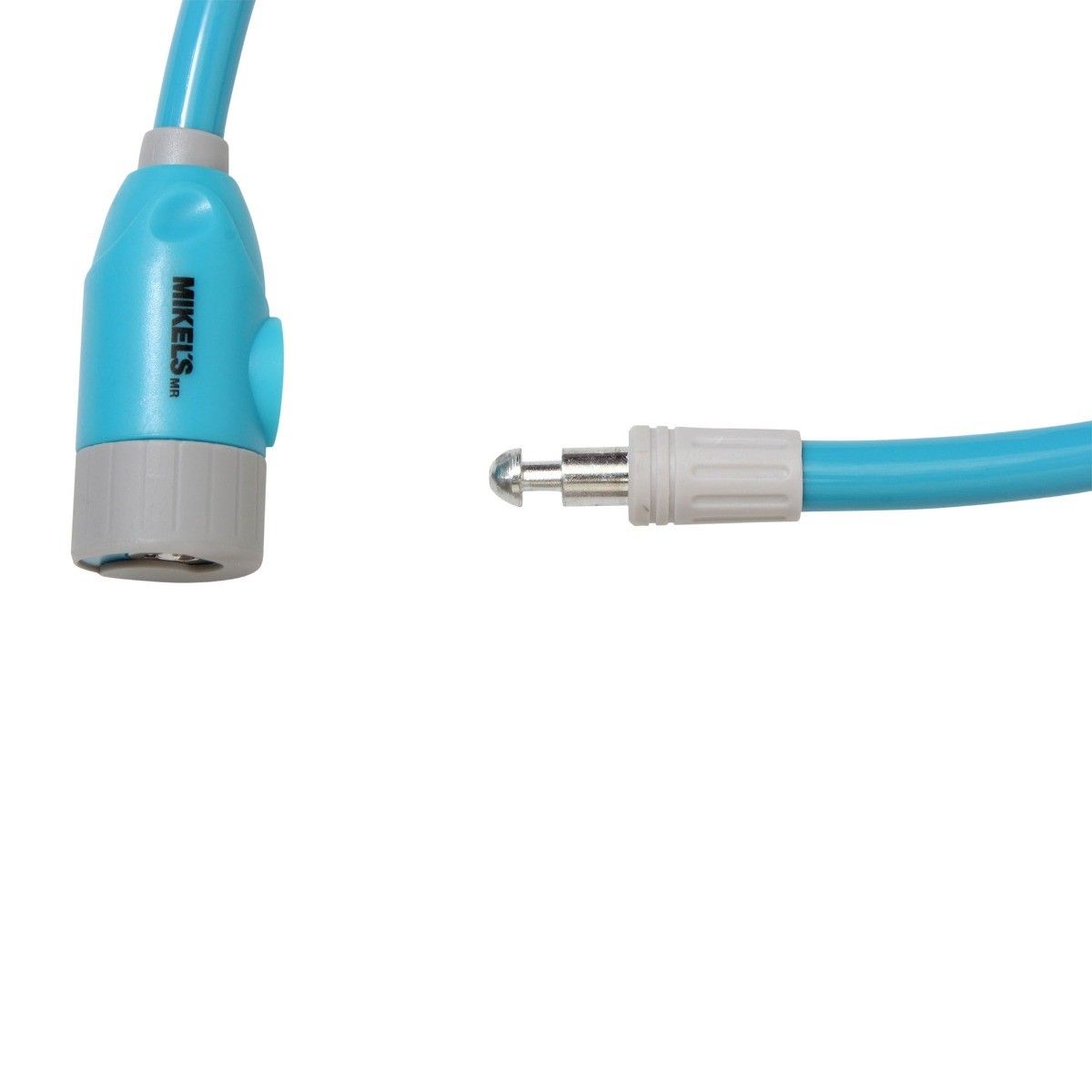 MIKELS CCA-65 Cable candado con llaves, color azul (65 cms) - Imagen 2