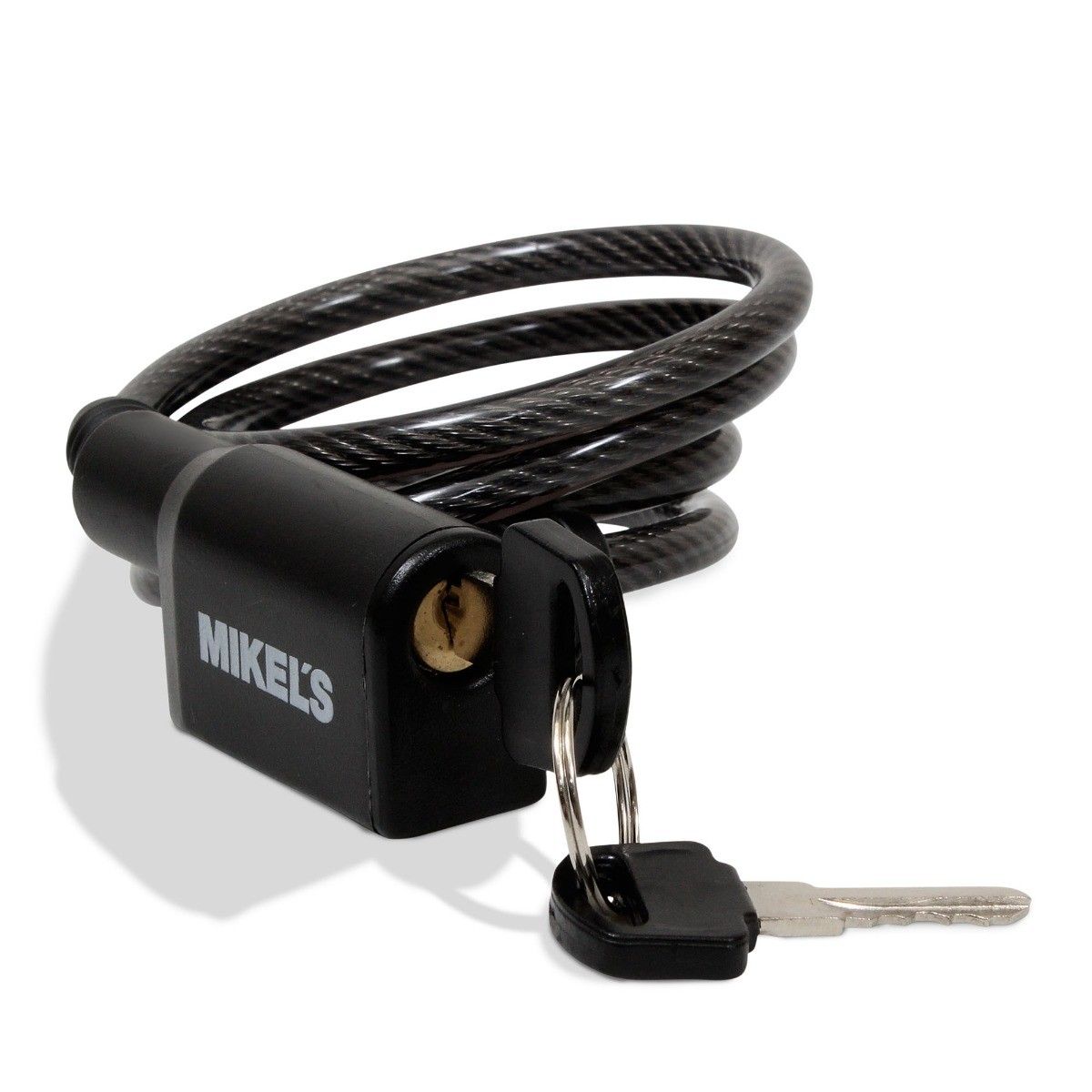 MIKELS CCE-68 Cable candado en espiral con llaves (80 cms)
