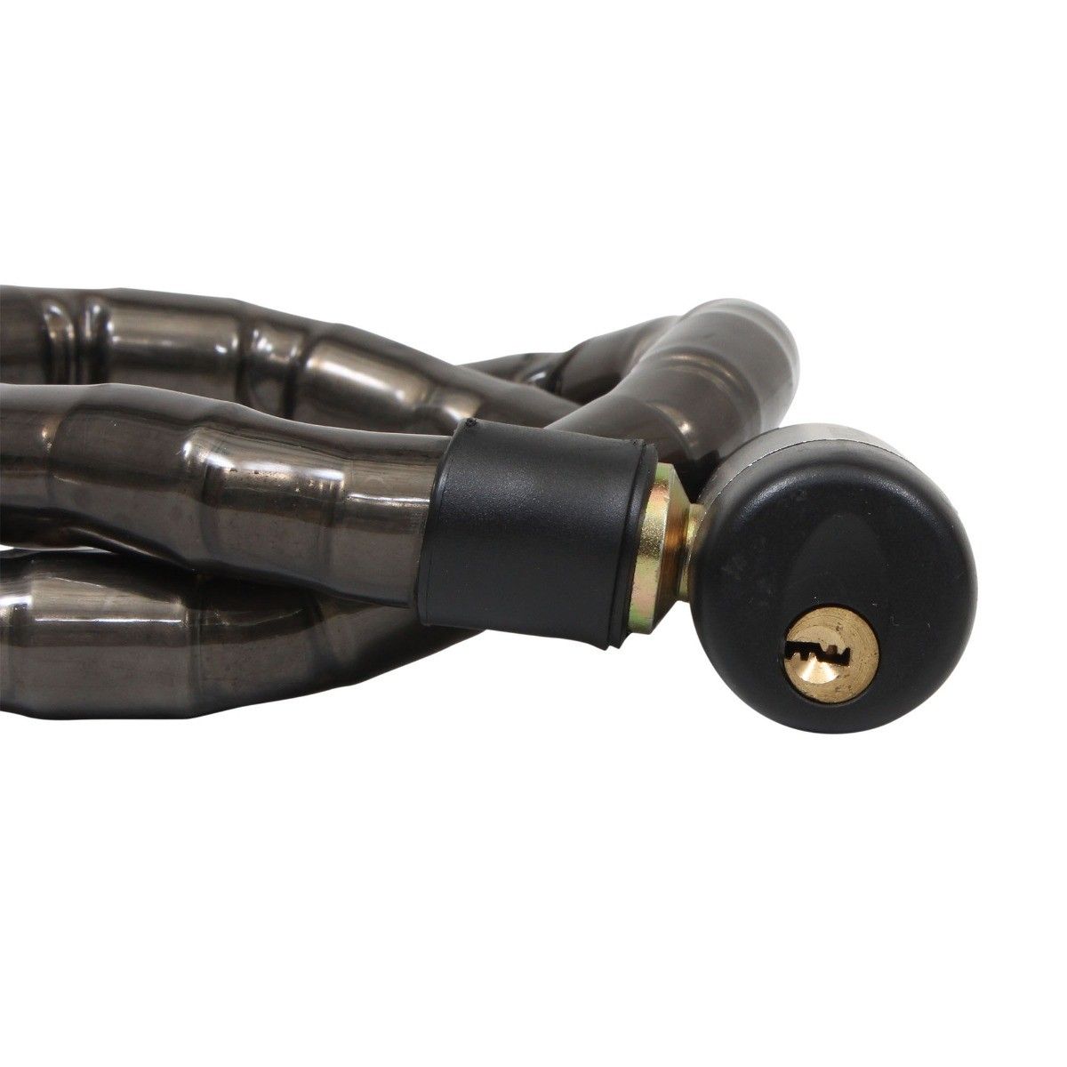 MIKELS CCFI-1150 Cable candado flexible con cubierta de acero (1 mt) - Imagen 2