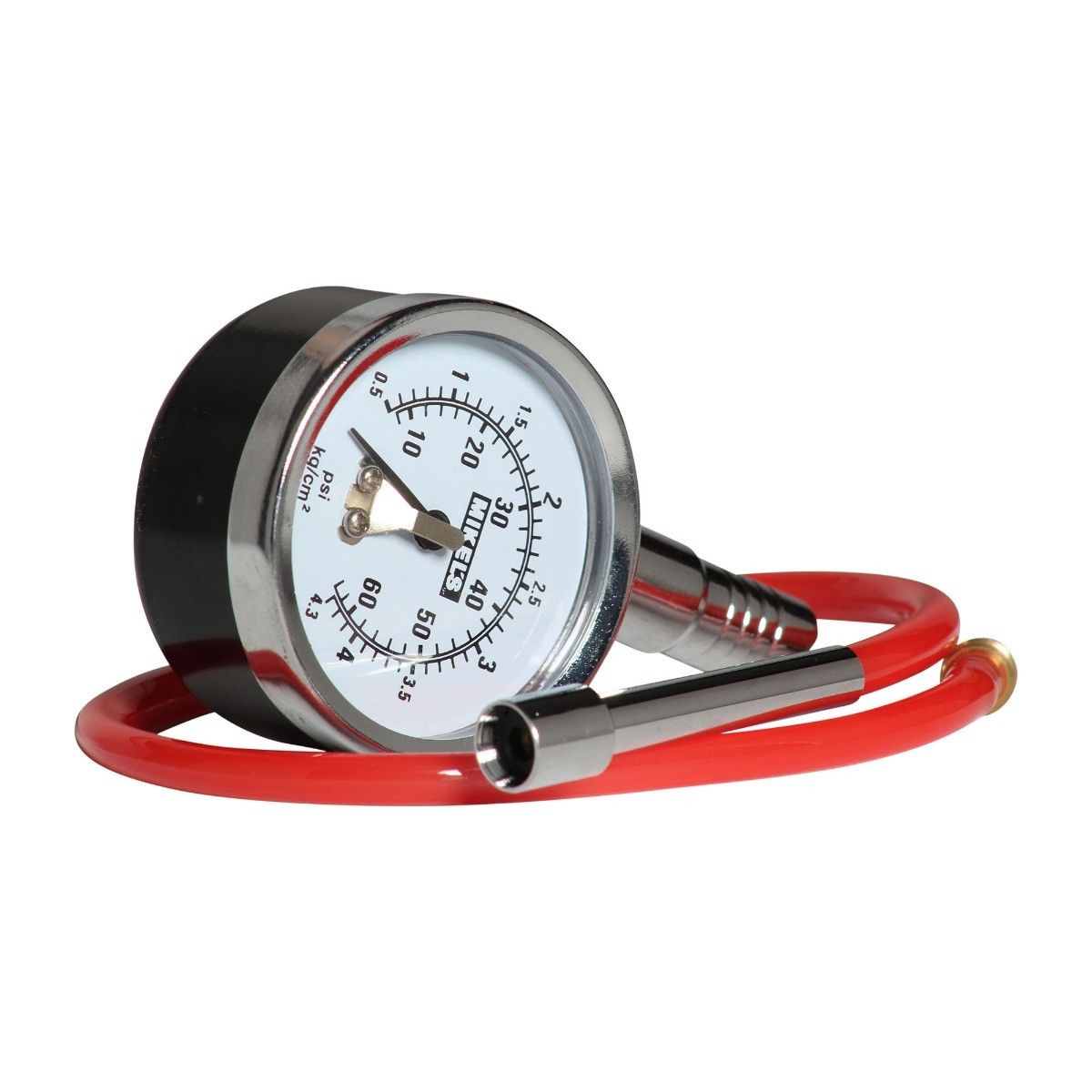 MIKELS CCP-60 Calibrador de carátula profesional HD cromado rango (0-160 PSI) - Imagen 2