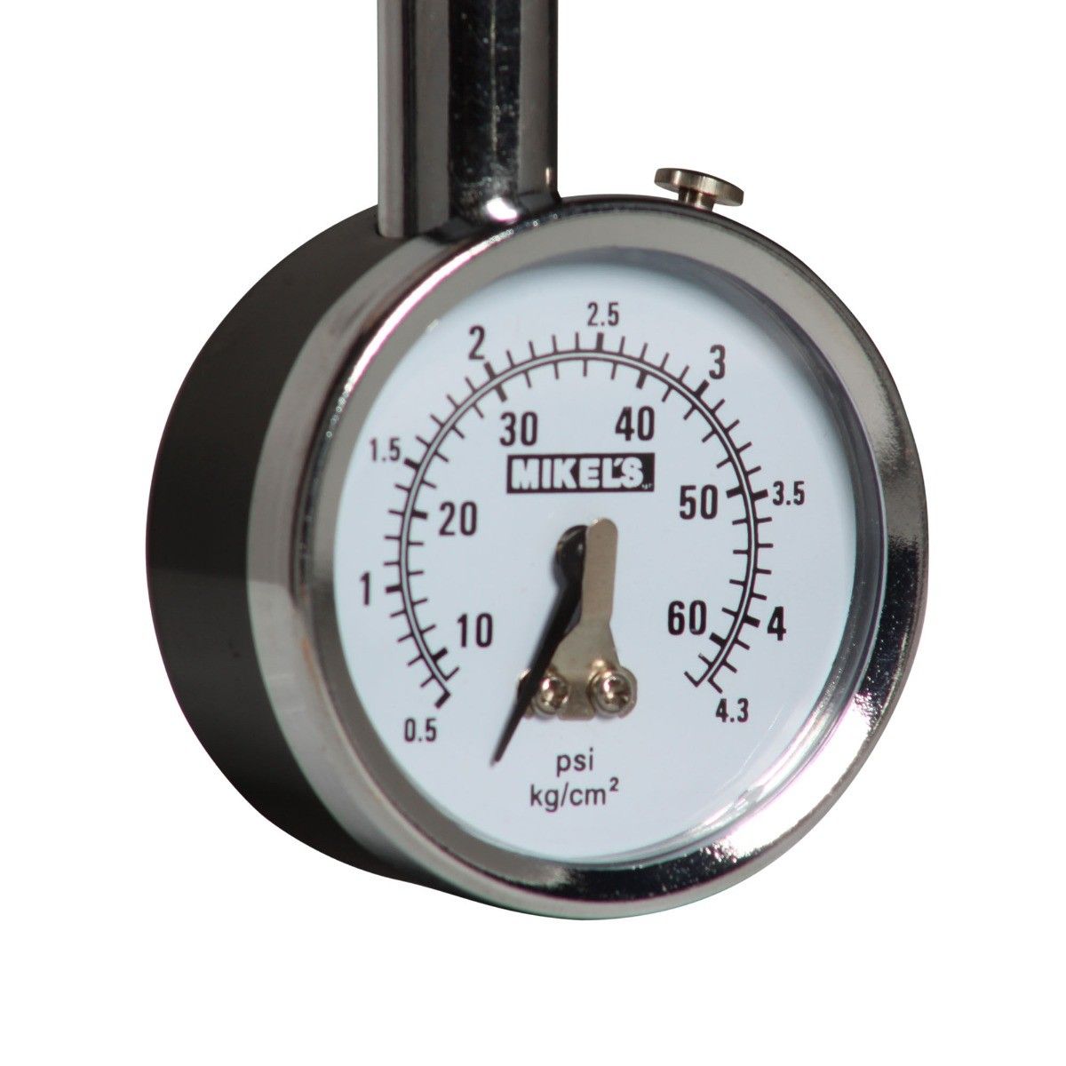 MIKELS CCP-60 Calibrador de carátula profesional HD cromado rango (0-160 PSI) - Imagen 3