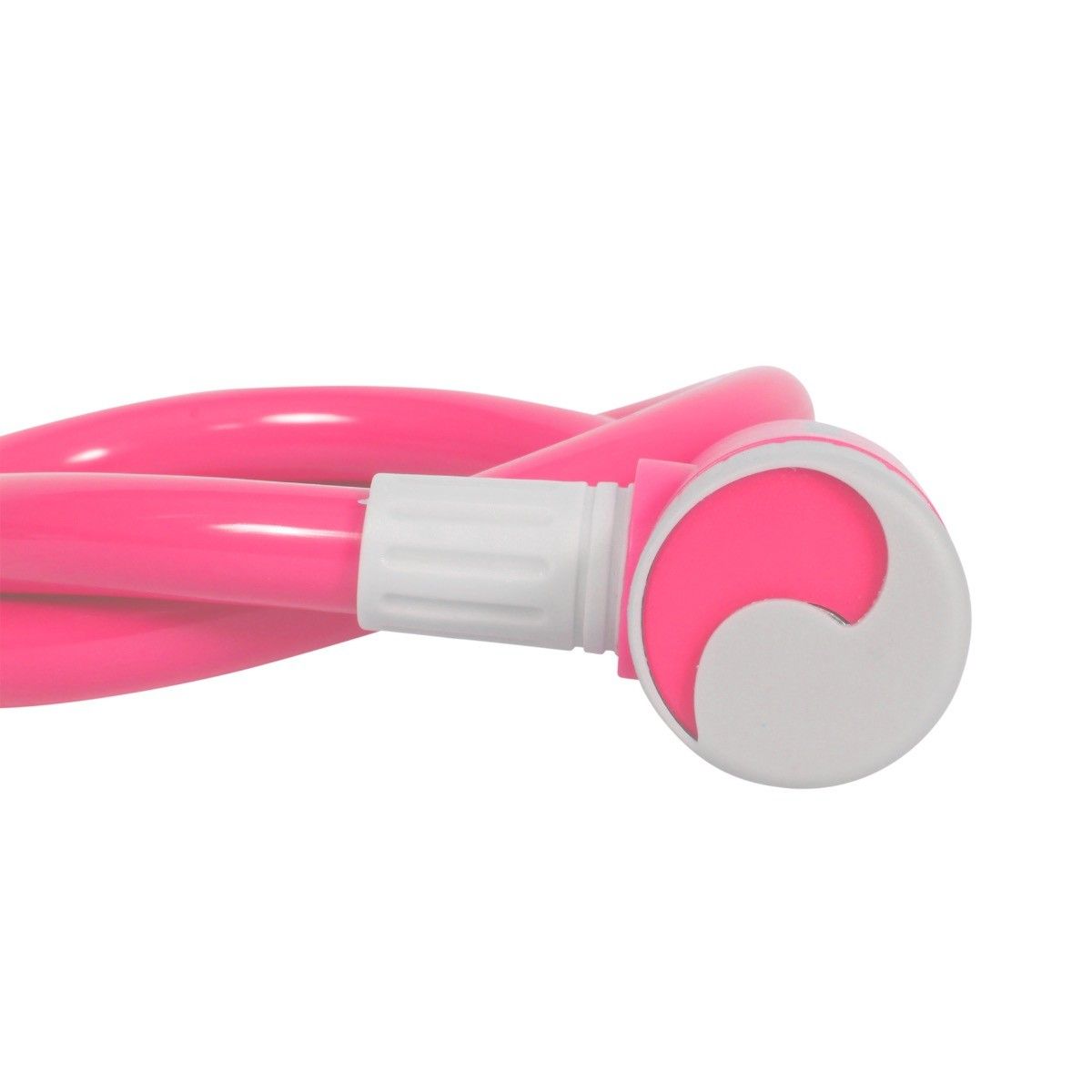 MIKELS CCR-65 Cable candado con llaves, color rosa (65 cms) - Imagen 3