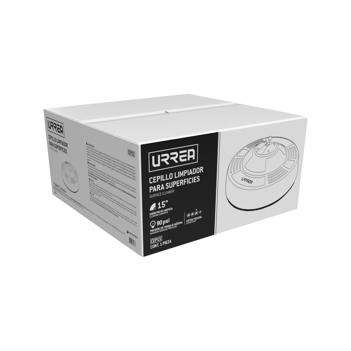 Cepillo limpiador para hidrolavadora a gasolina HG840, HG909 y HG865 Urrea - Imagen 2