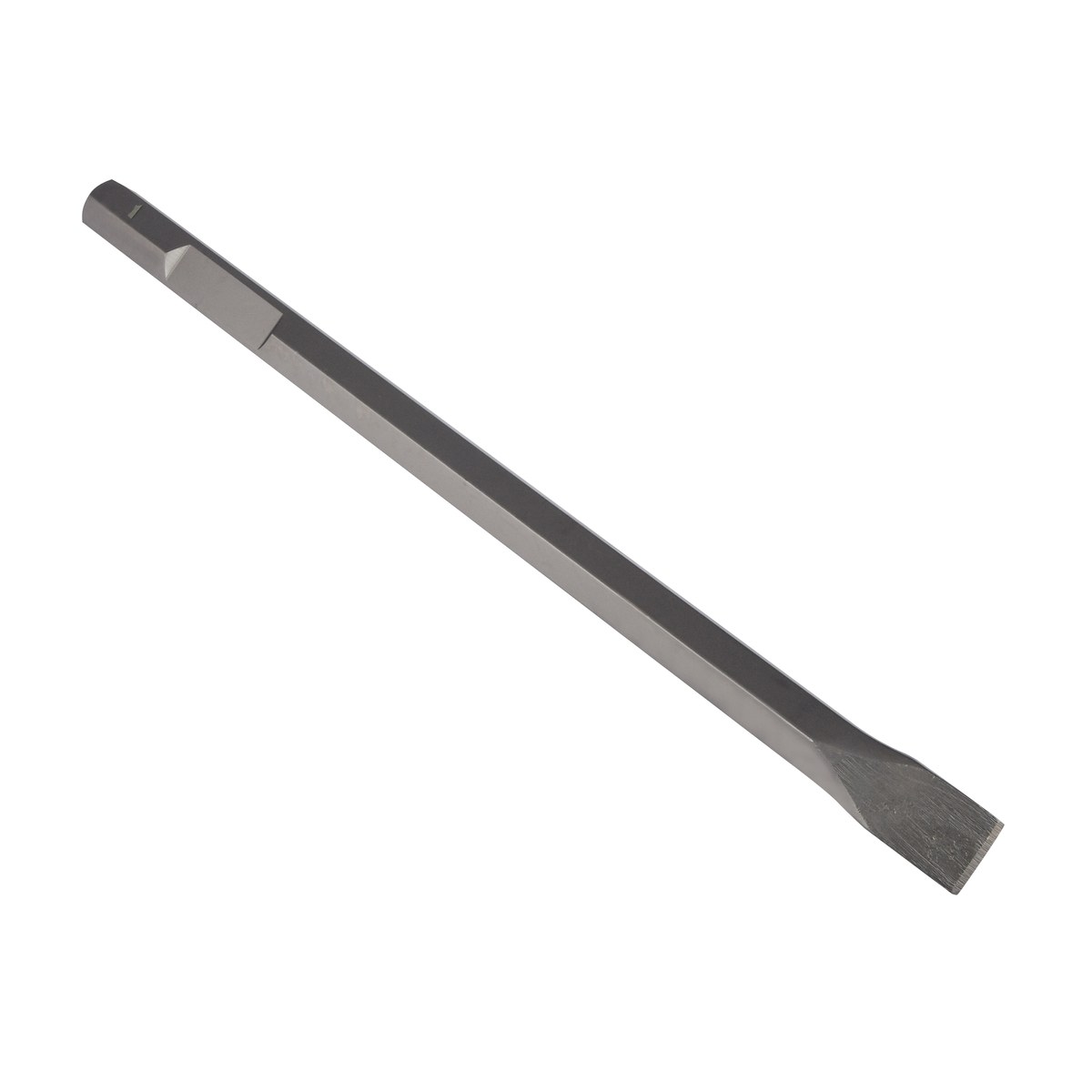 Cincel corta frío para martillos demoledores plano HEX 28 mm x 520 mm Urrea