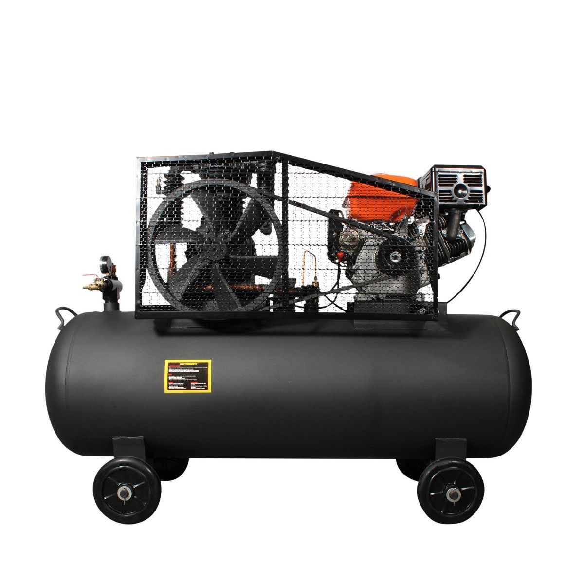 MIKELS CG-13HP Compresor de aire 13 HP Motor a gasolina (300 lts) - Imagen 3