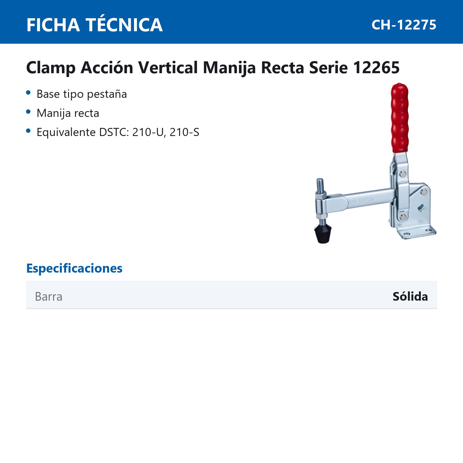 CLAMP ACCION VERT. 346KG - Imagen 2