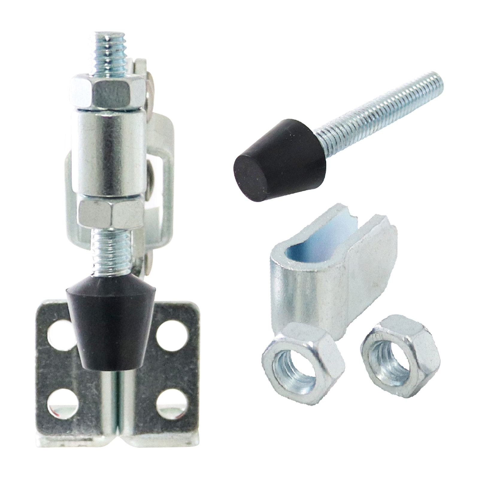 CLAMP ACCION HOR. 100KG BARRA SOLIDA MONTAJE VER/HOR - Imagen 3