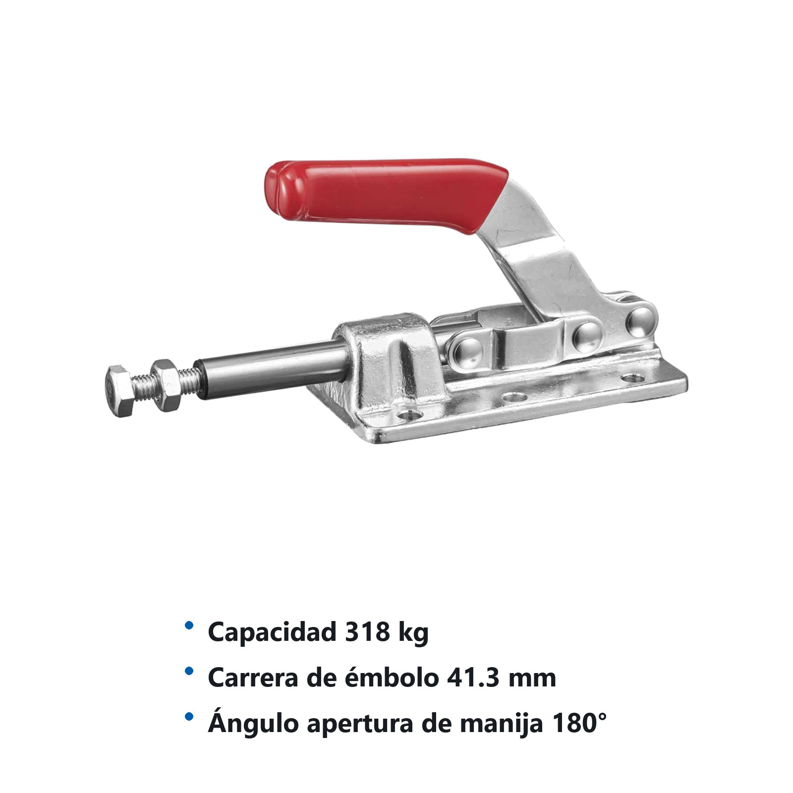 CLAMP ACCION LINEAL 318KG, 180° - Imagen 2