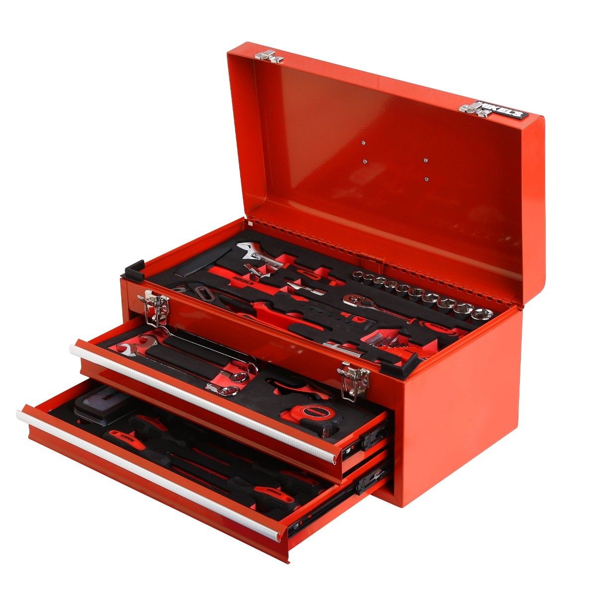 MIKELS CH-88 Kit caja metálica de herramientas (88 pzas)