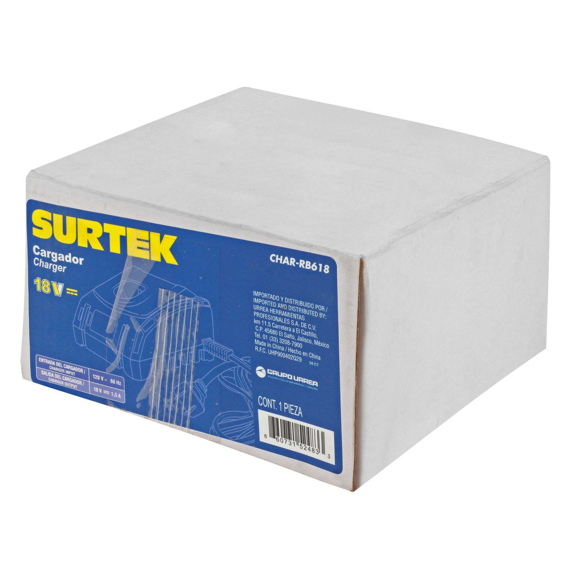Cargador de baterías para RB61 Surtek - Imagen 3