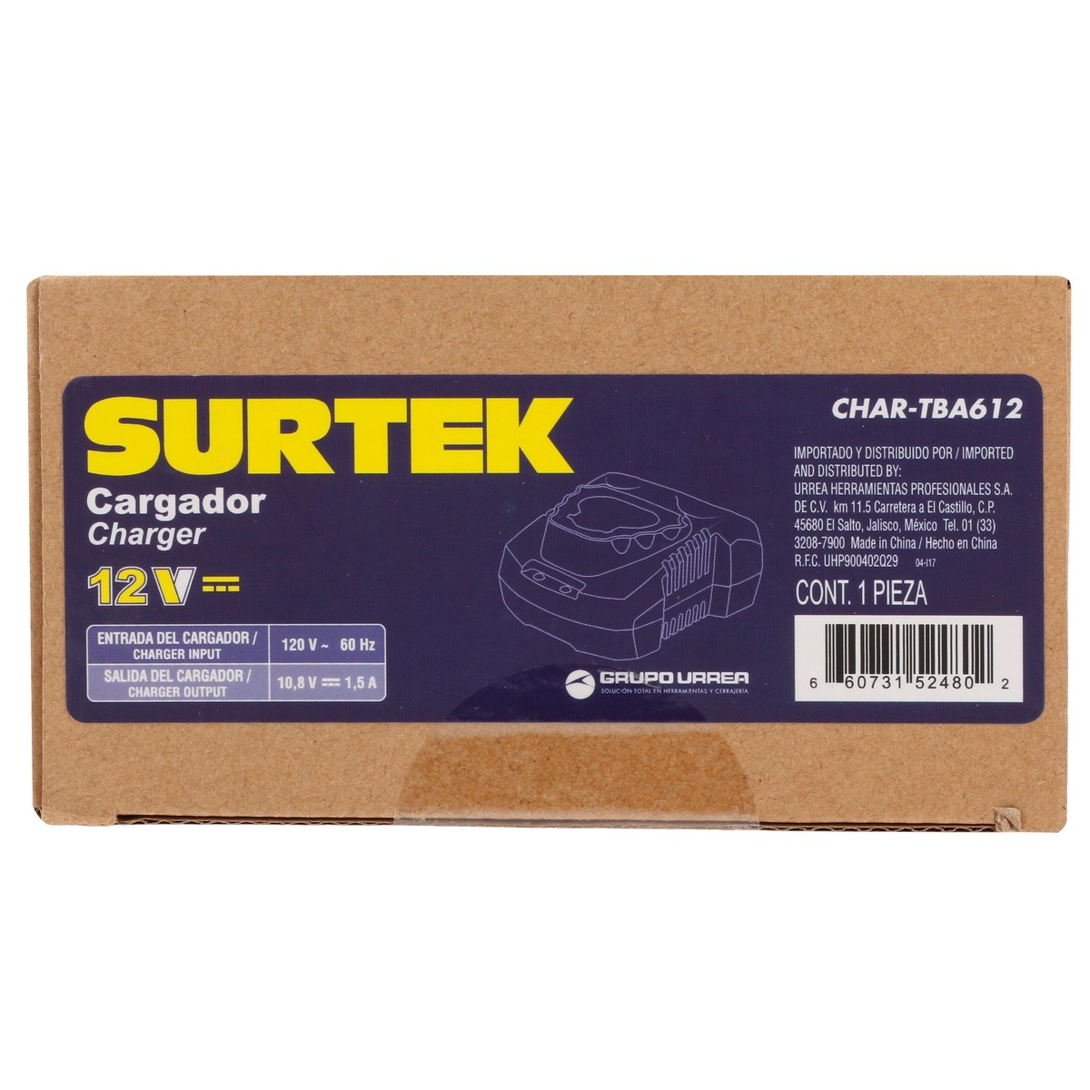 Cargador de baterías para TBA6 Surtek - Imagen 4