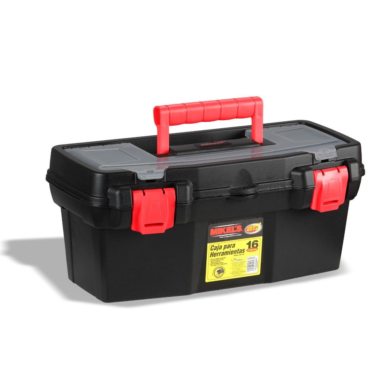 MIKELS CHP-160 Caja plástica para herramientas 16” (6.6 lts)