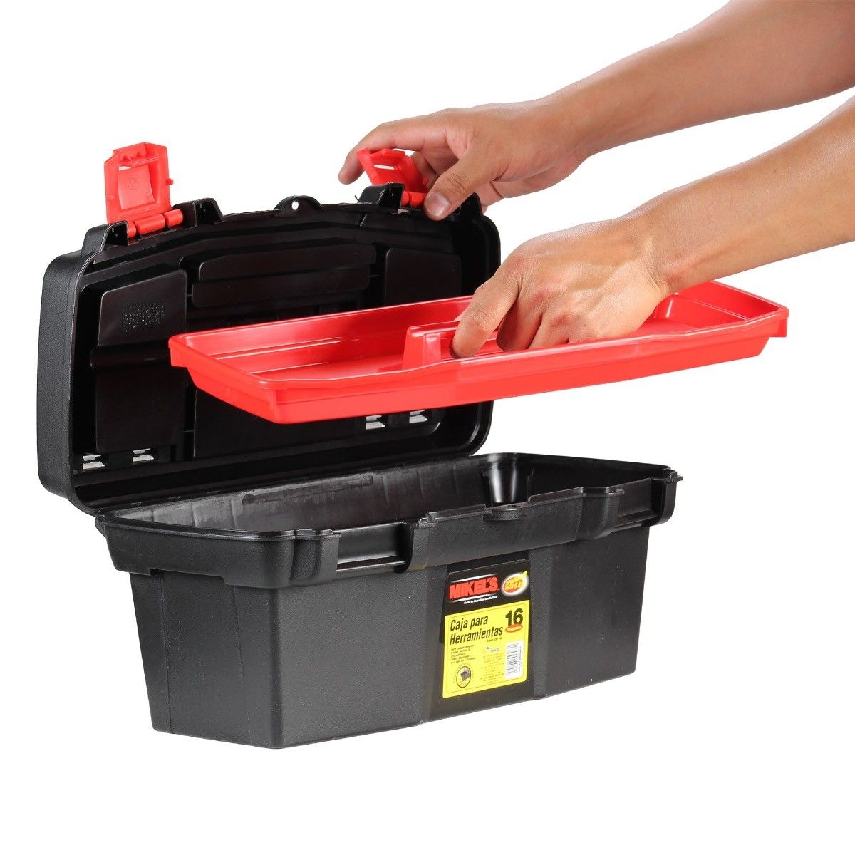 MIKELS CHP-160 Caja plástica para herramientas 16” (6.6 lts) - Imagen 3