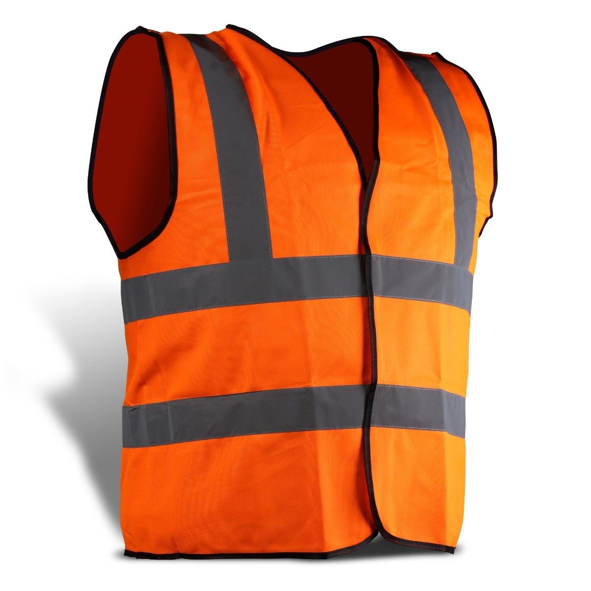 MIKELS CHS-2 Chaleco de seguridad reflejante (naranja)
