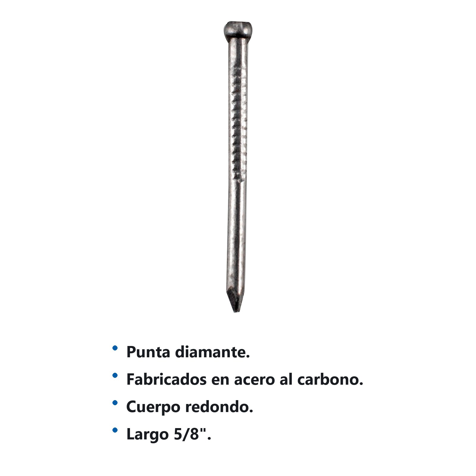 Clavo tipo alfiler sin cabeza 5/8", 1 kg Surtek - Imagen 2