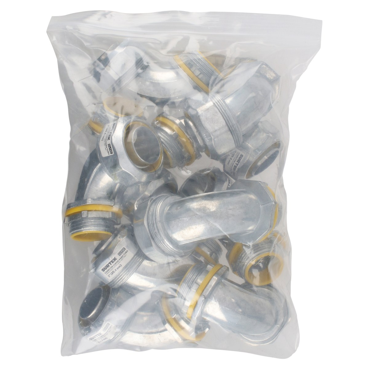 Conector curvo para tubo liquid tight 1" Surtek - Imagen 4