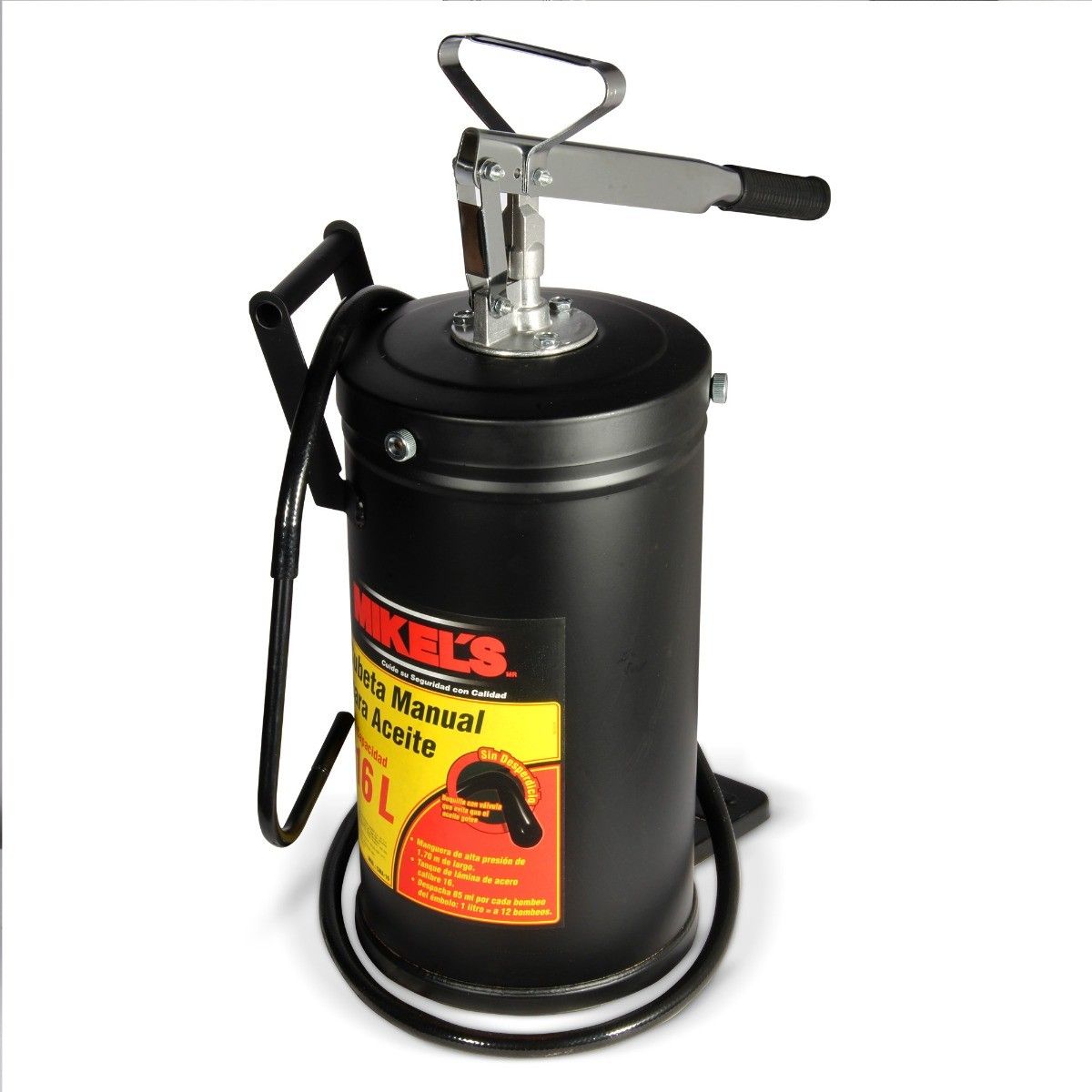 MIKELS CMA-16 Cubeta manual para aceite (16 lts)