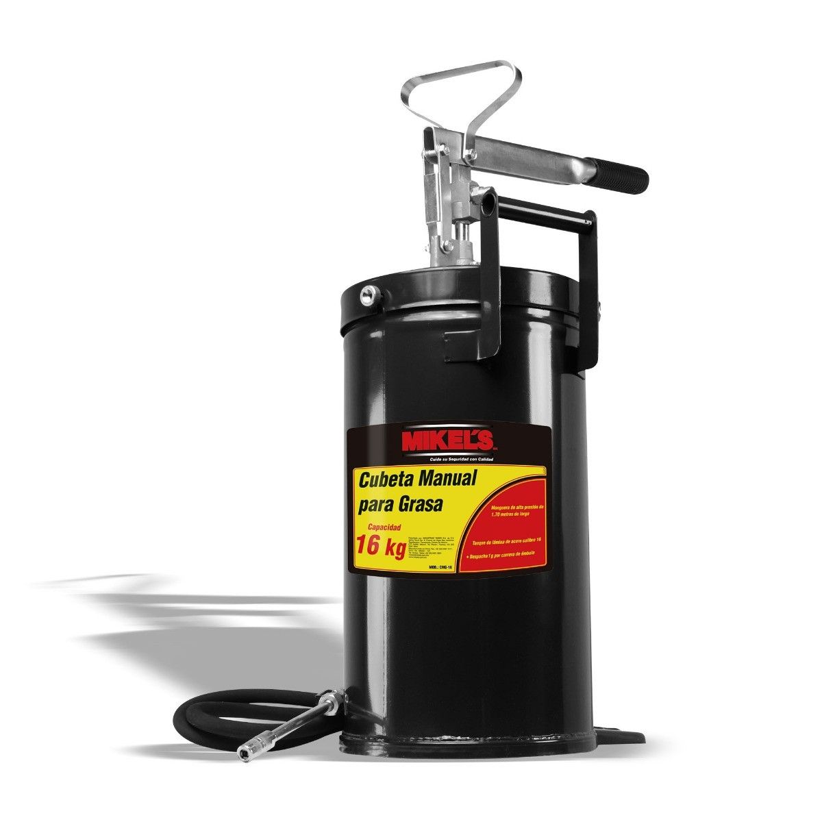 MIKELS CMG-16 Cubeta manual para grasa (16 kg)