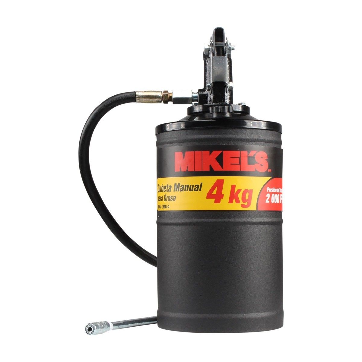 MIKELS CMG-4 Cubeta manual para grasa (4 kgs) - Imagen 2