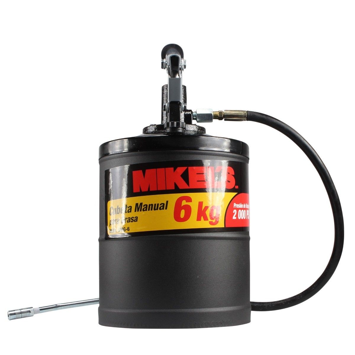 MIKELS CMG-6 Cubeta manual para grasa (6 kgs) - Imagen 2
