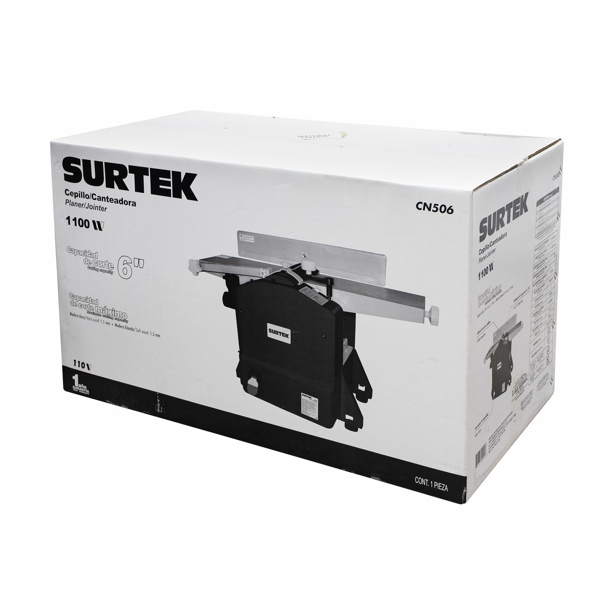 Cepillo canteador 6" 1100 W Surtek - Imagen 2