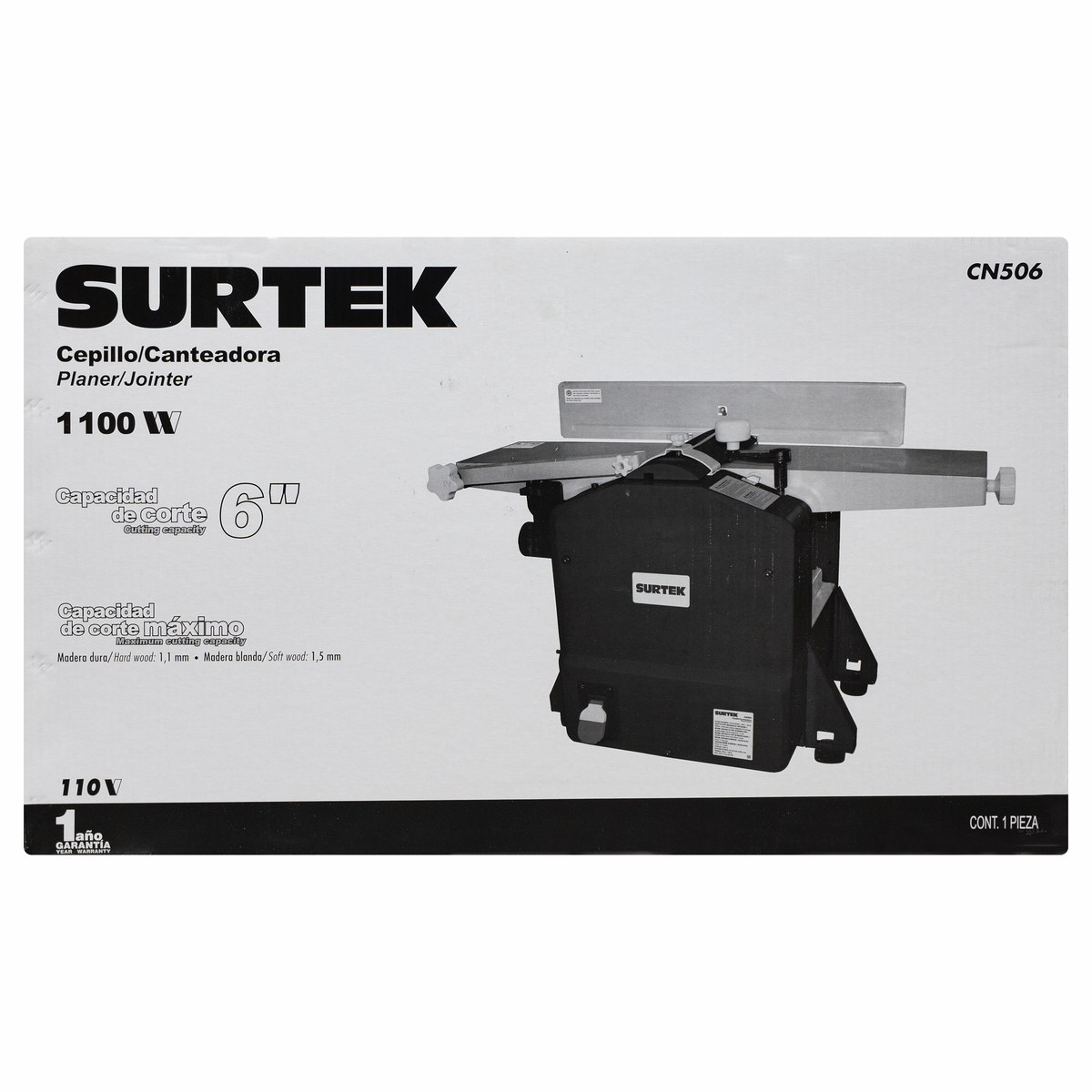Cepillo canteador 6" 1100 W Surtek - Imagen 3