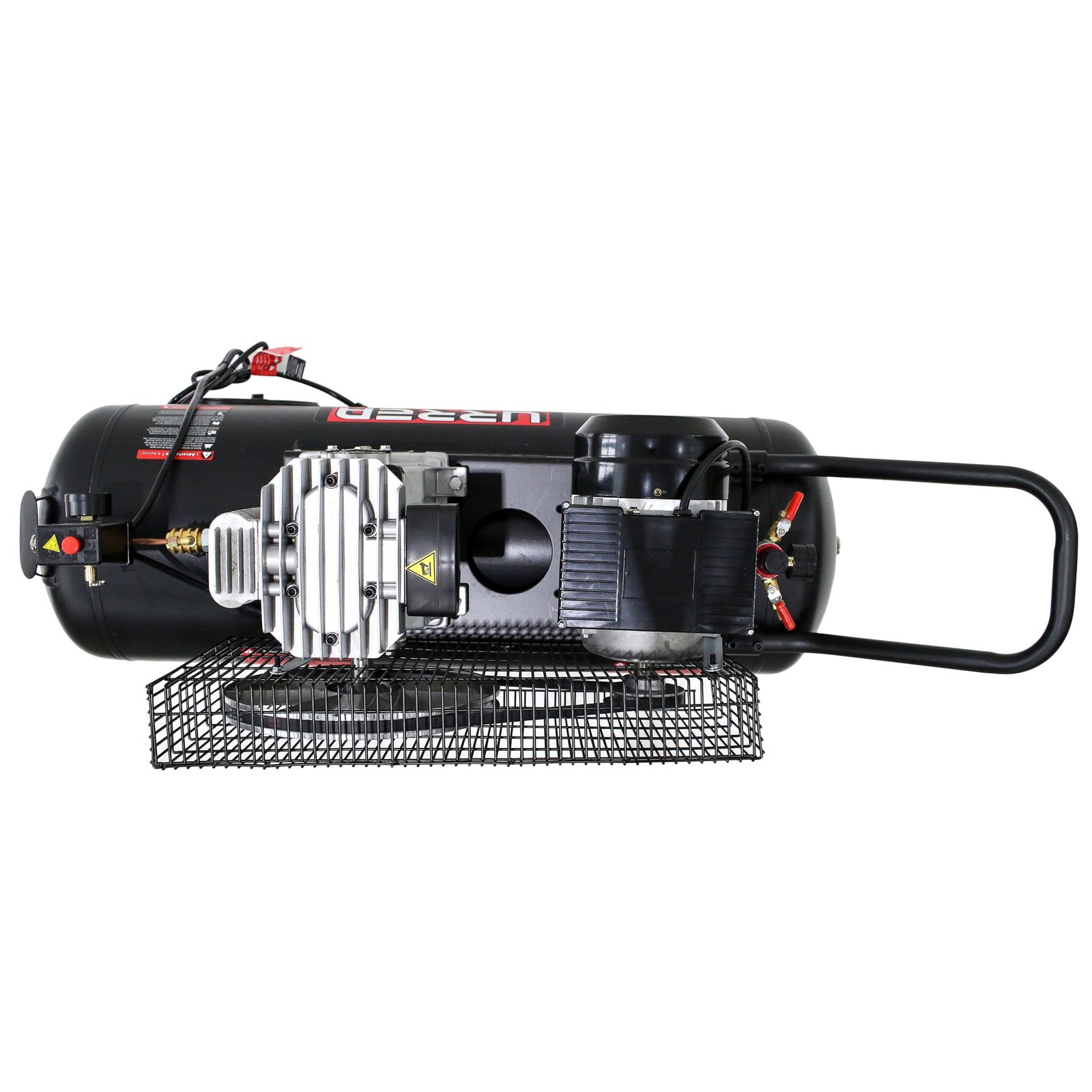 Compresor de aire eléctrico lubricado 100L, 2.5HP, 127V Urrea - Imagen 4