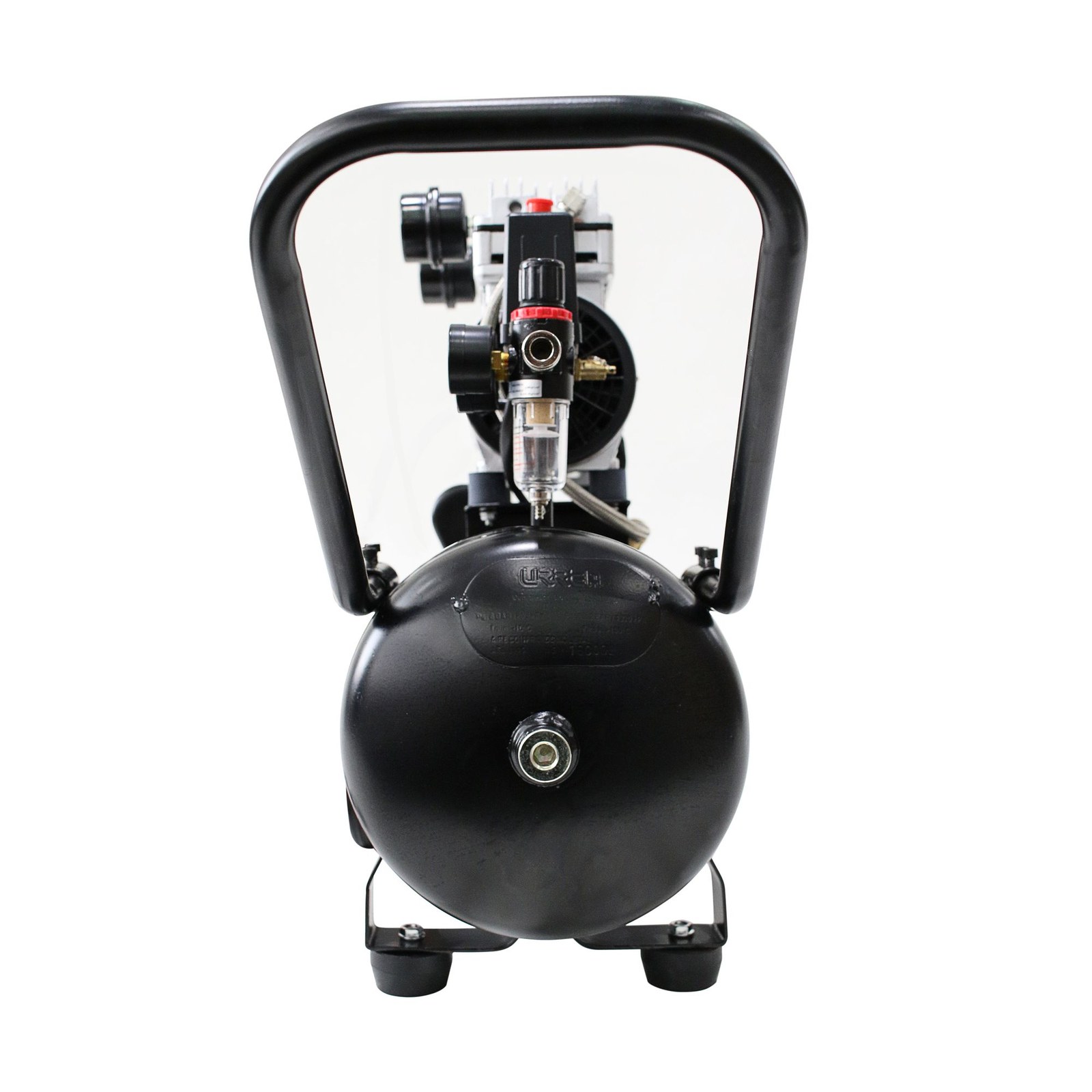 Compresor de aire eléctrico libre de aceite 24L, 1.5HP, 127V Urrea - Imagen 4
