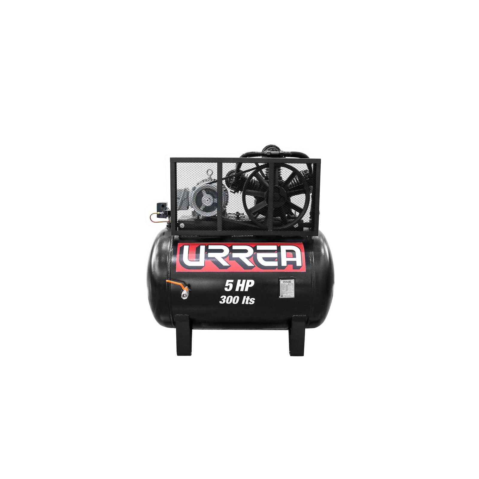 Compresor de aire eléctrico de banda 300L, 5HP, 220V - 440V Urrea - Imagen 3