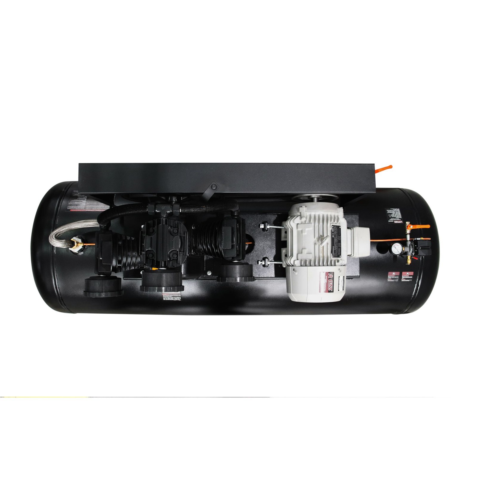 Compresor de aire eléctrico de banda 500L, 5HP, 220V - 440V Urrea - Imagen 4