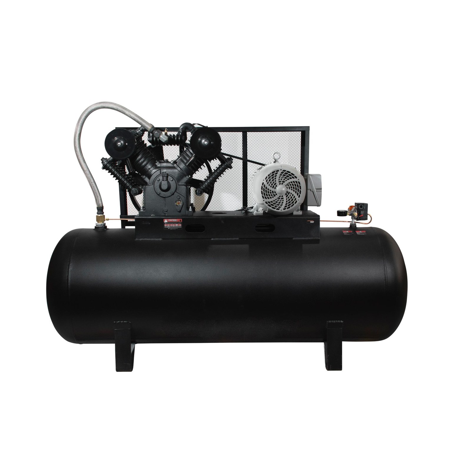 Compresor de aire eléctrico de banda 500L, 10HP, 220V - 440V Urrea - Imagen 3